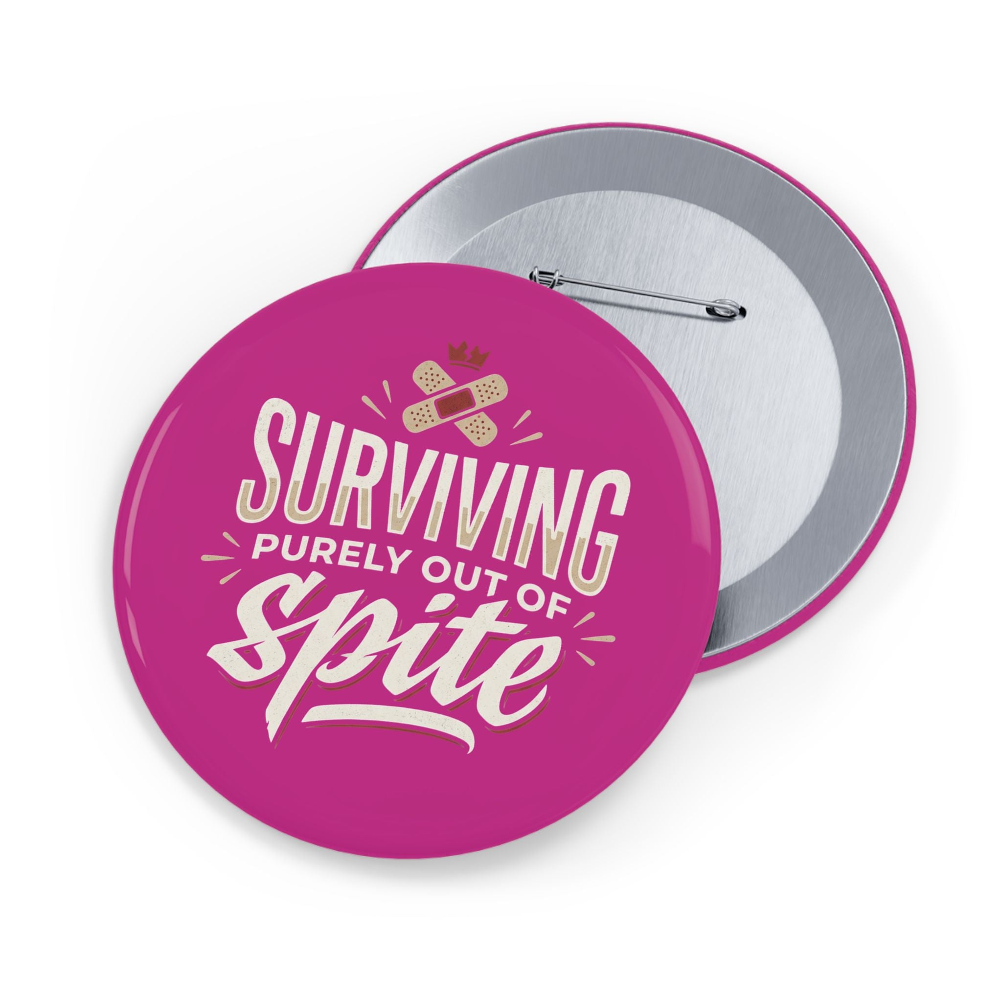 Surviving Purely Out of Spite Round Pins