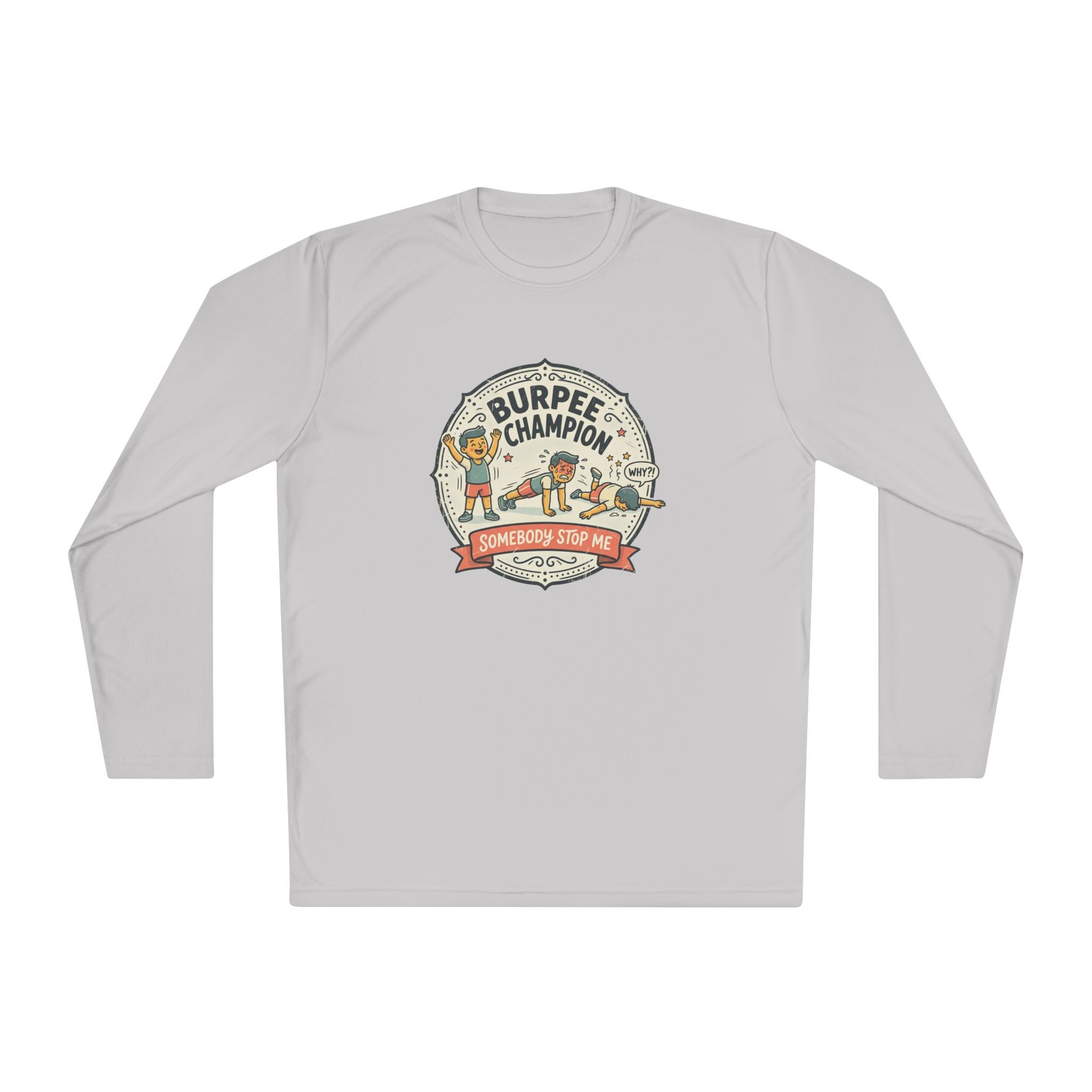 Burpee Champion Unisex Lightweight Long Sleeve Tee