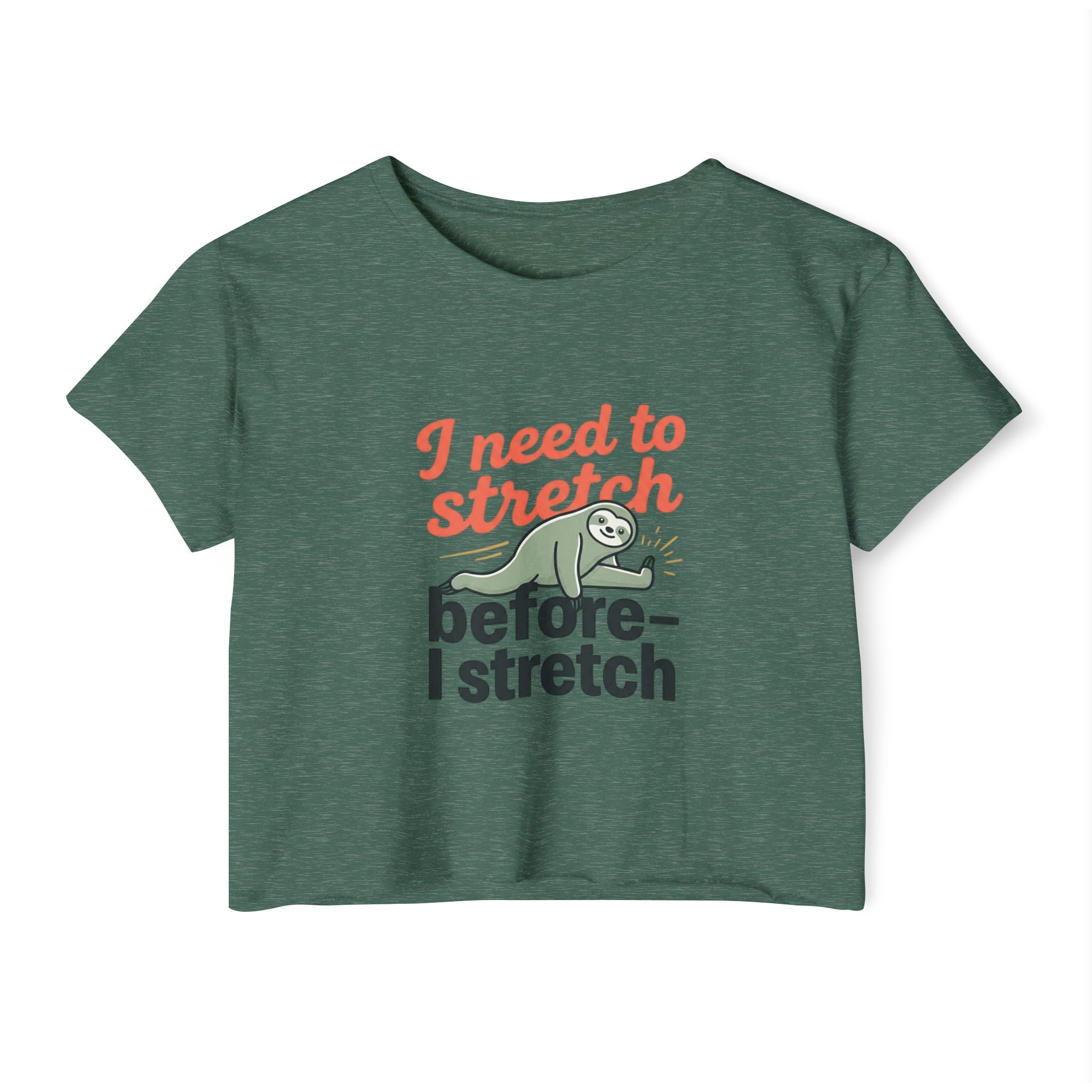 I Need to Stretch Women's Festival Crop Top