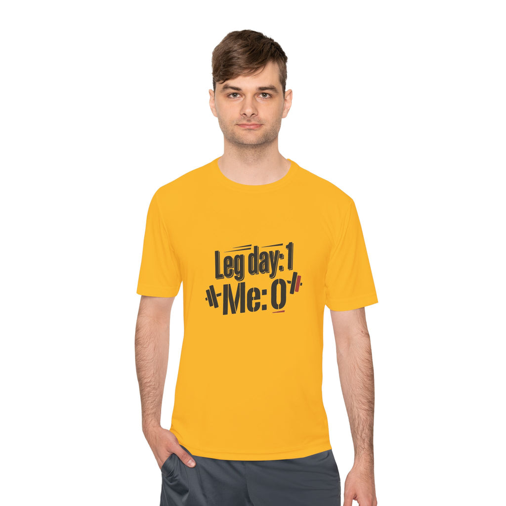 Leg Day Unisex Moisture Wicking Tee