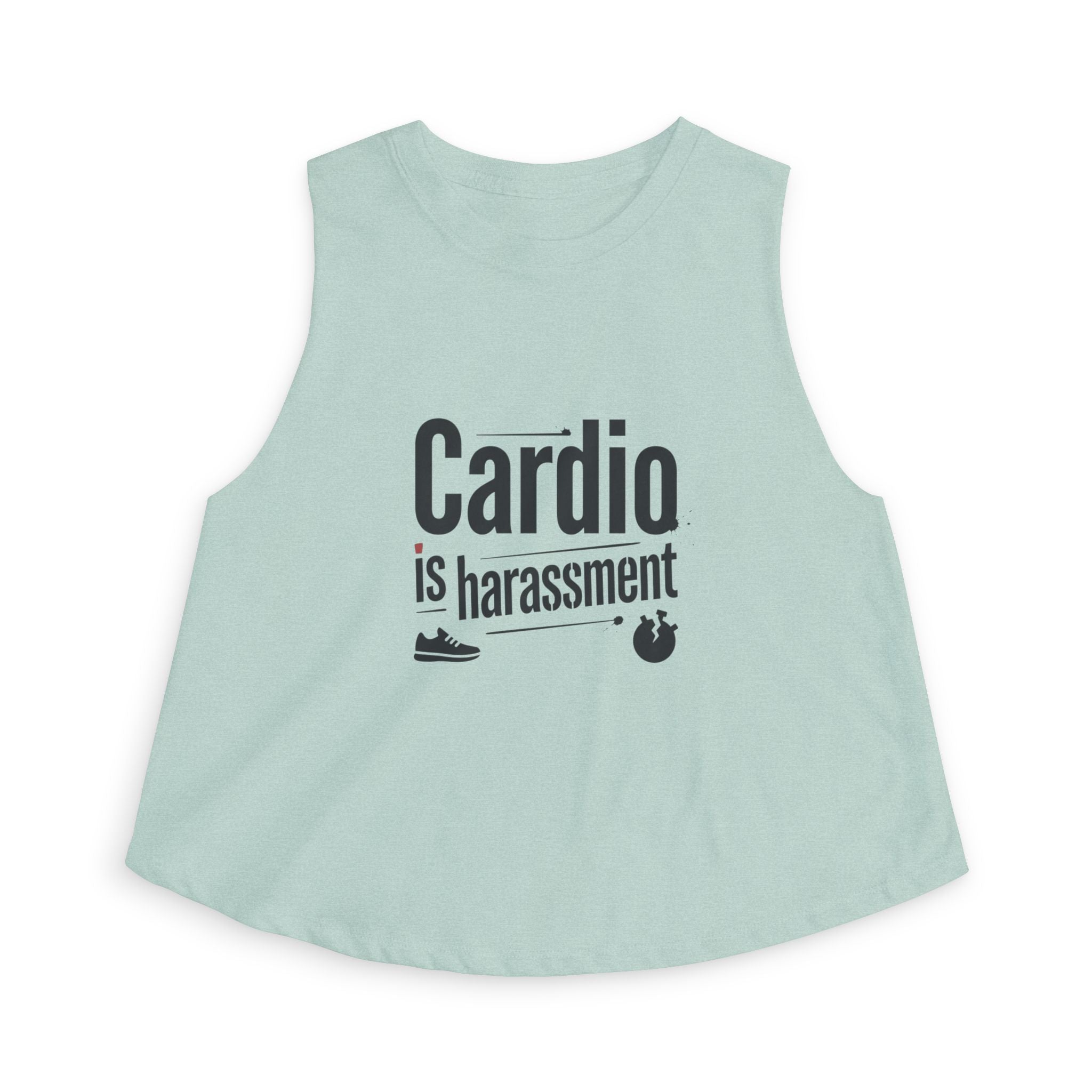 Cardio is Harassment Women's Crop Top