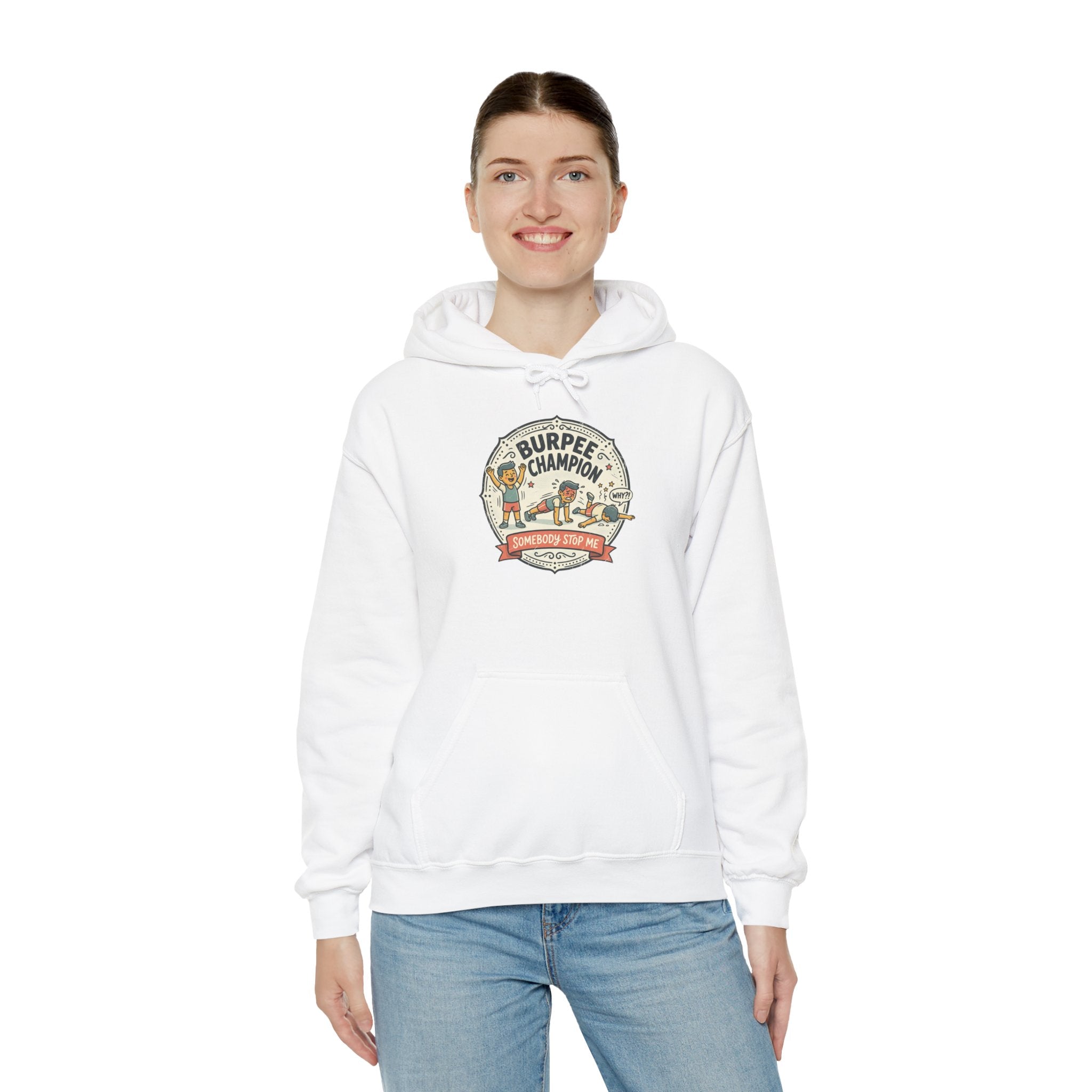 Burpee Champion Unisex Heavy Blend™ Hooded Sweatshirt