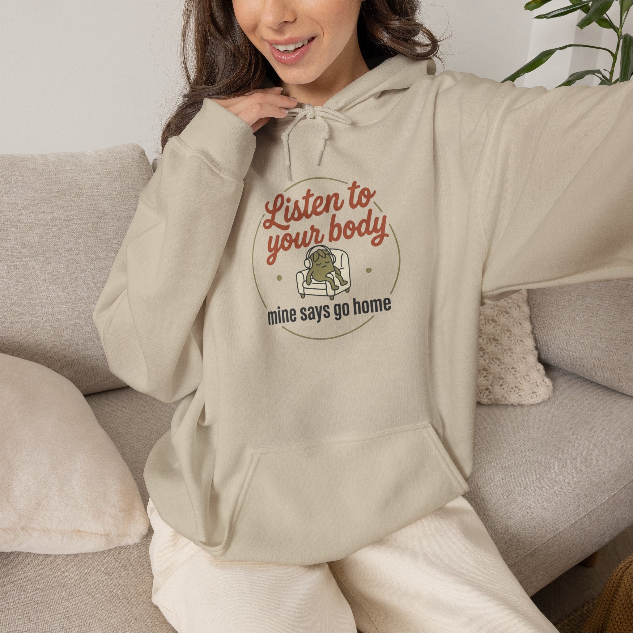 Listen to Your Body Unisex Heavy Blend™ Hooded Sweatshirt