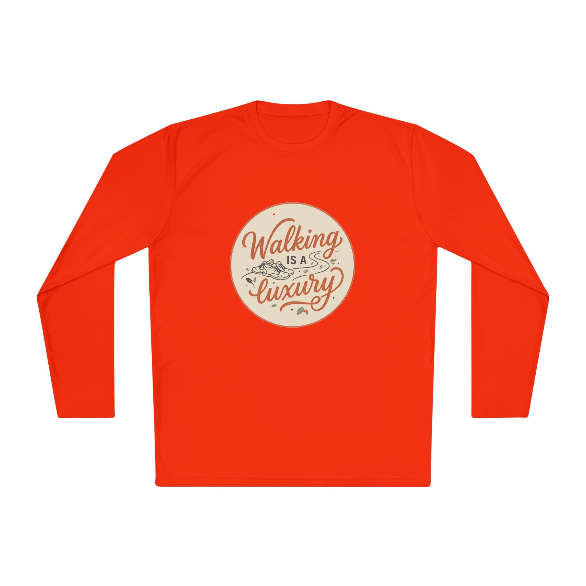 Walking is a Luxury Unisex Lightweight Long Sleeve Tee
