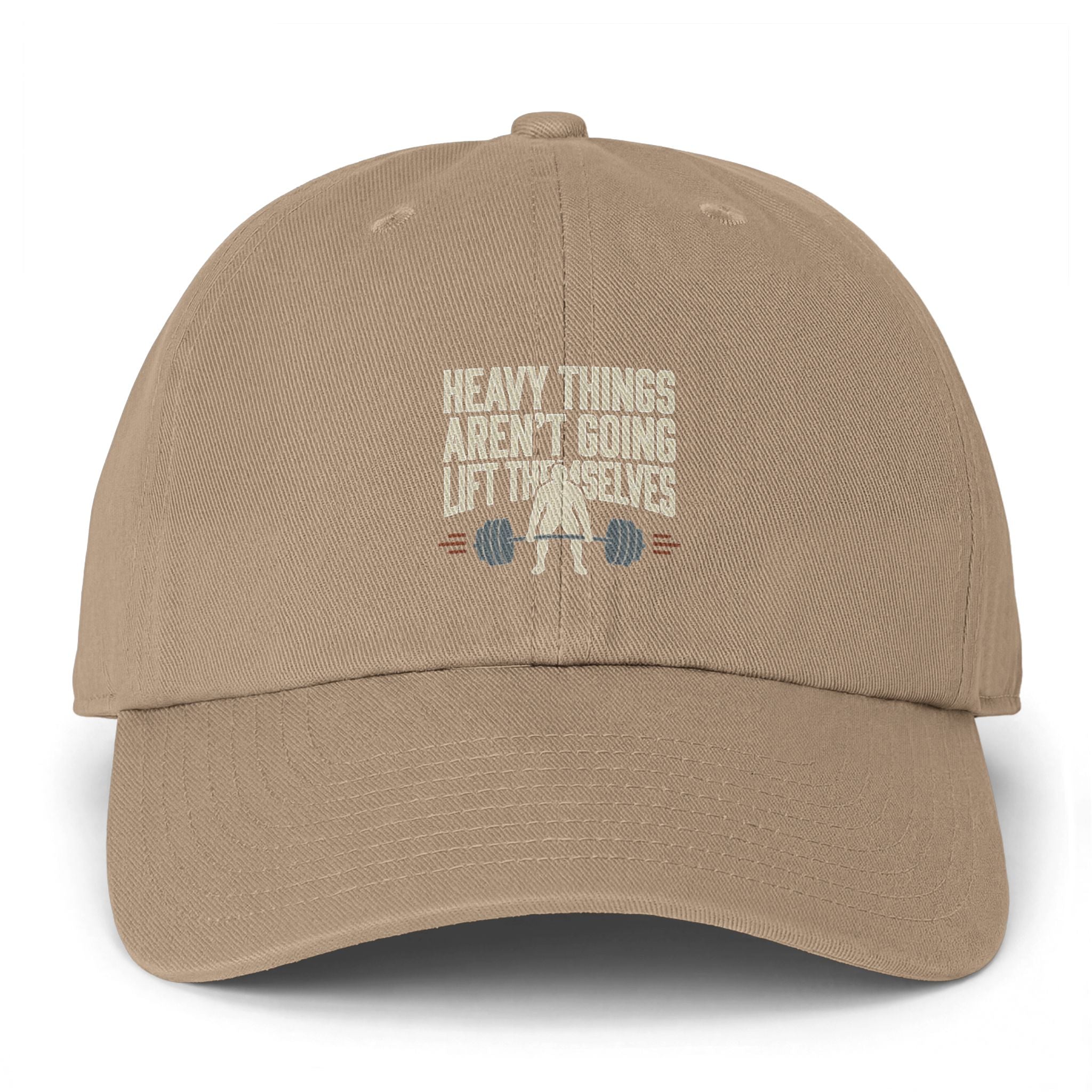 Heavy Things Aren't Going to Lift Themselves Clean Up Cap