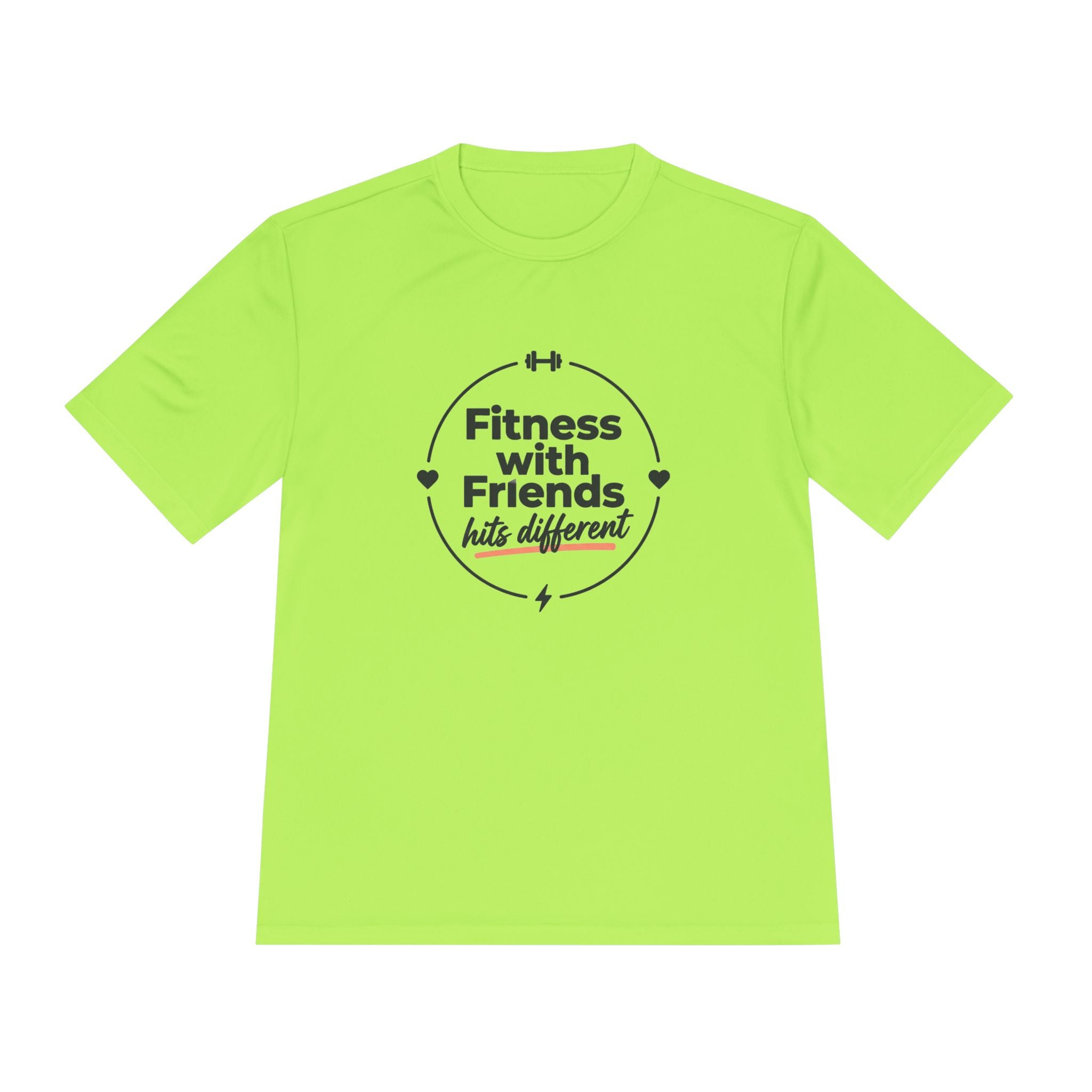 Fitness with Friends Unisex Moisture Wicking Tee
