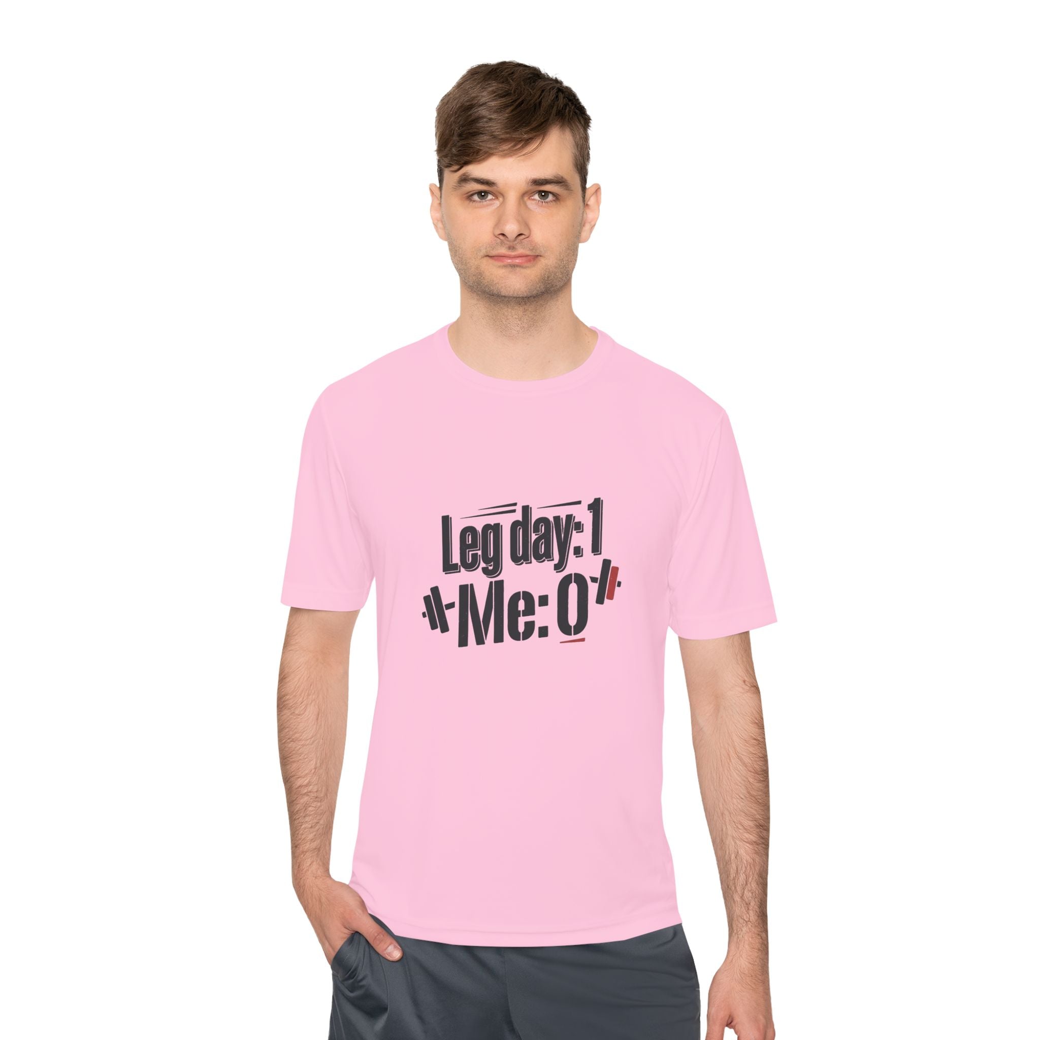 Leg Day Unisex Moisture Wicking Tee