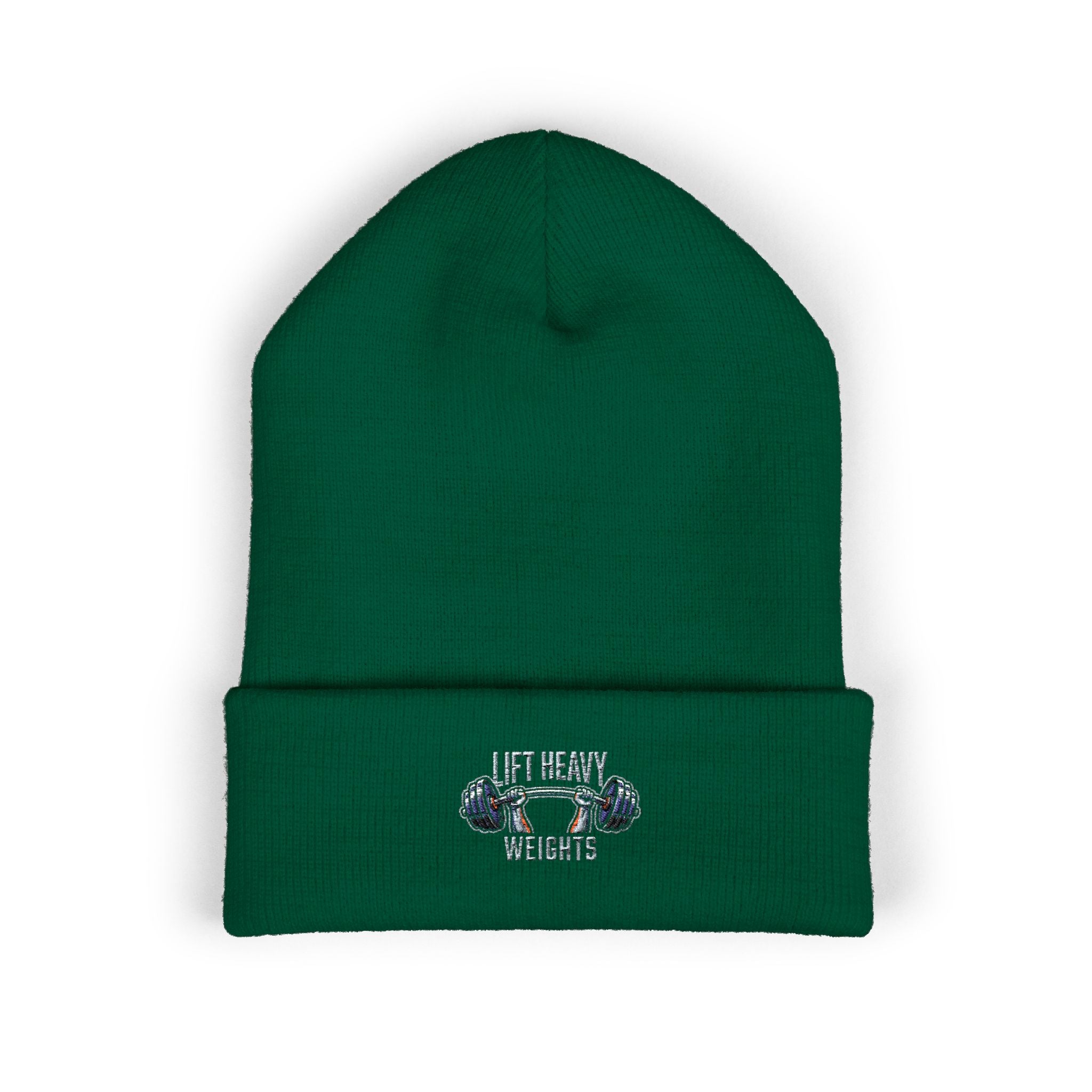 Lift Heavy Weights Classic Cuffed Beanie (Embroidery)