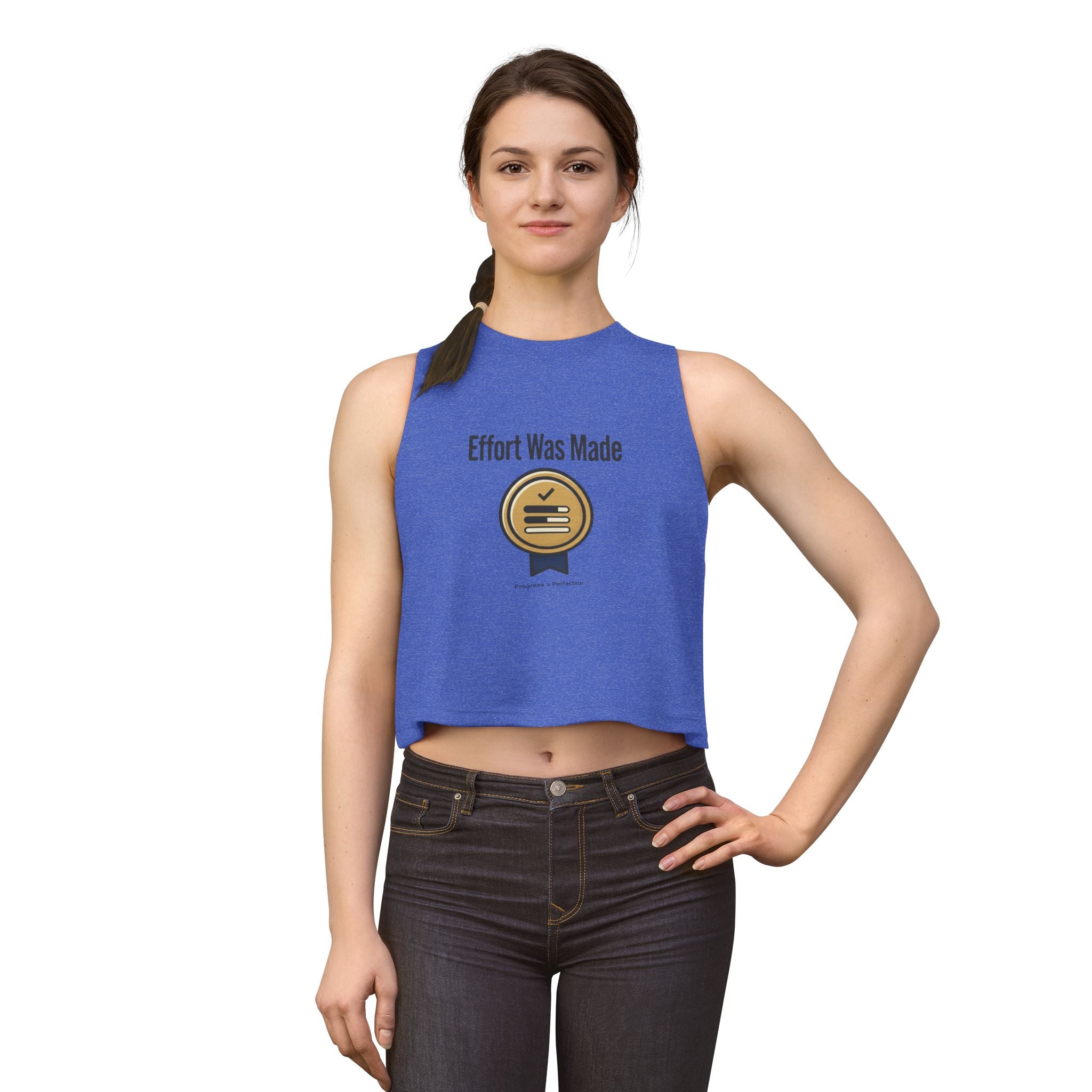 Effort was Made Women's Crop Top