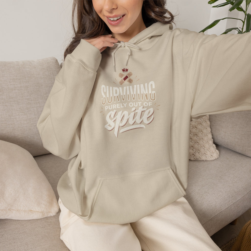 Surviving Purely Out of Spite Unisex Heavy Blend™ Hooded Sweatshirt
