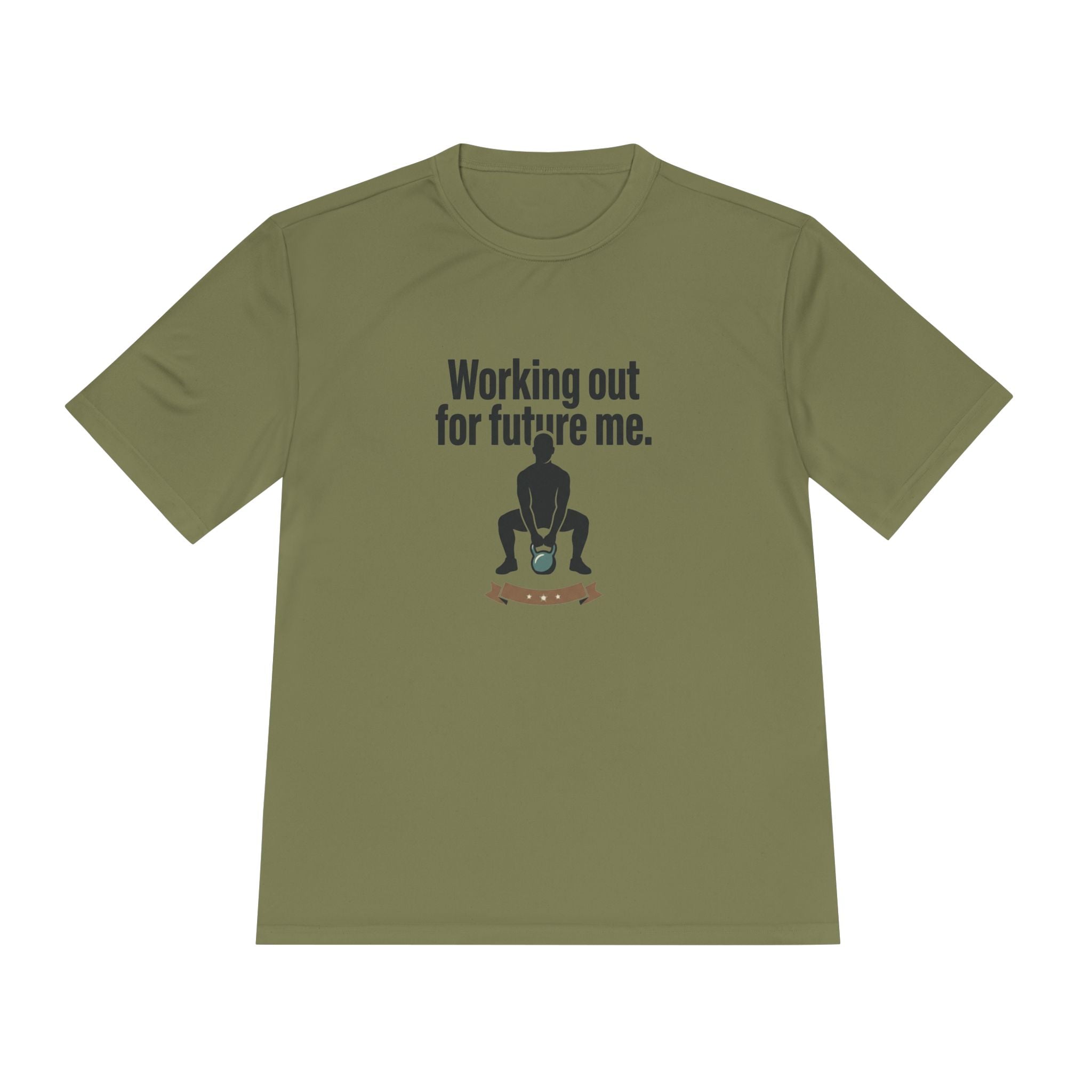 Working Out For Future Me Unisex Moisture Wicking Tee