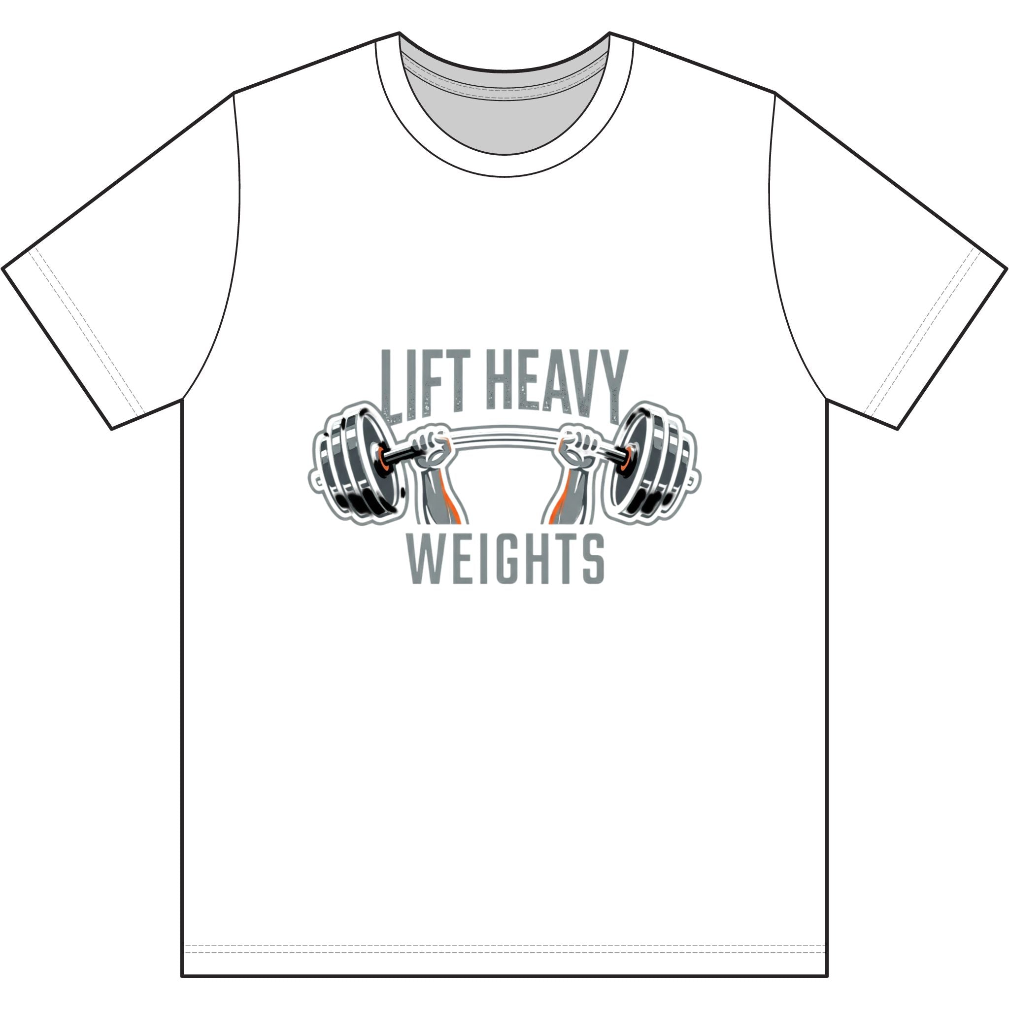 Lift Heavy Weights Dri-Power 100% Polyester T-Shirt