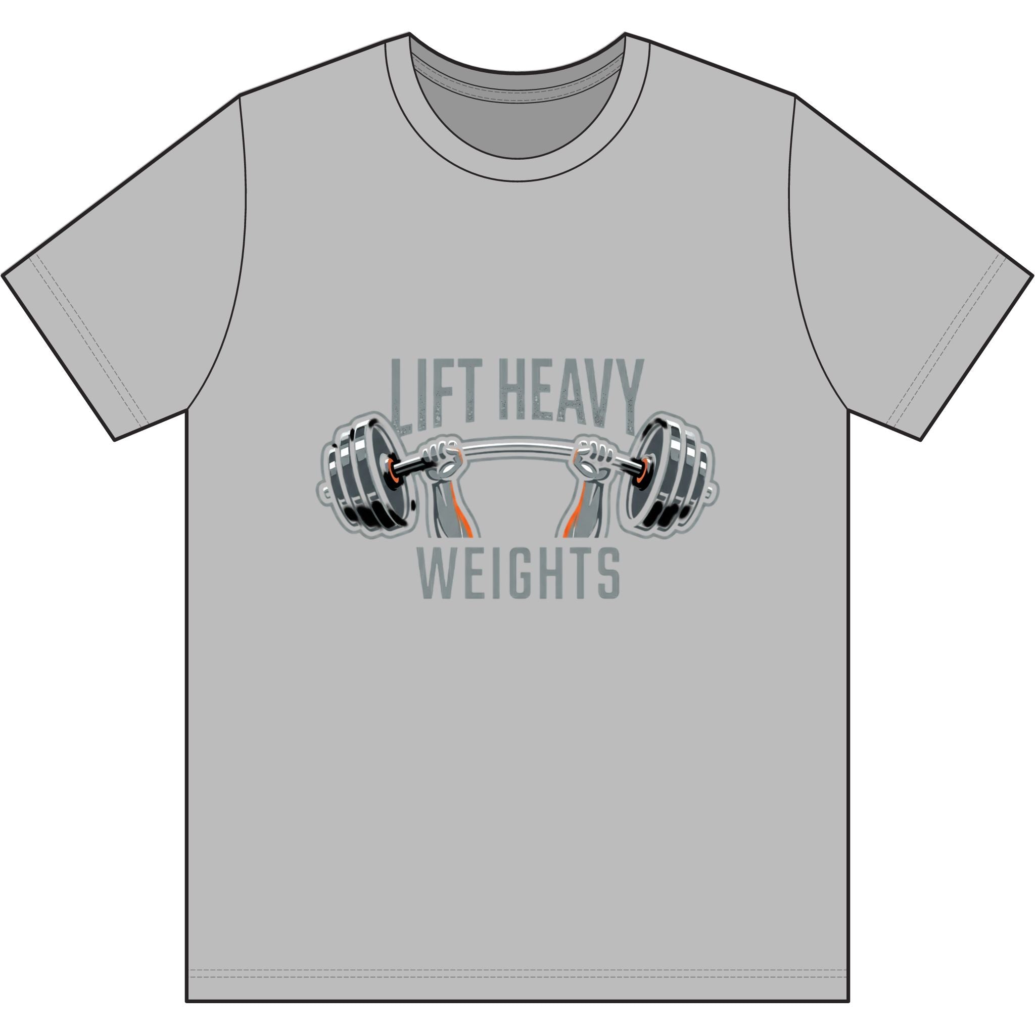 Lift Heavy Weights Dri-Power 100% Polyester T-Shirt