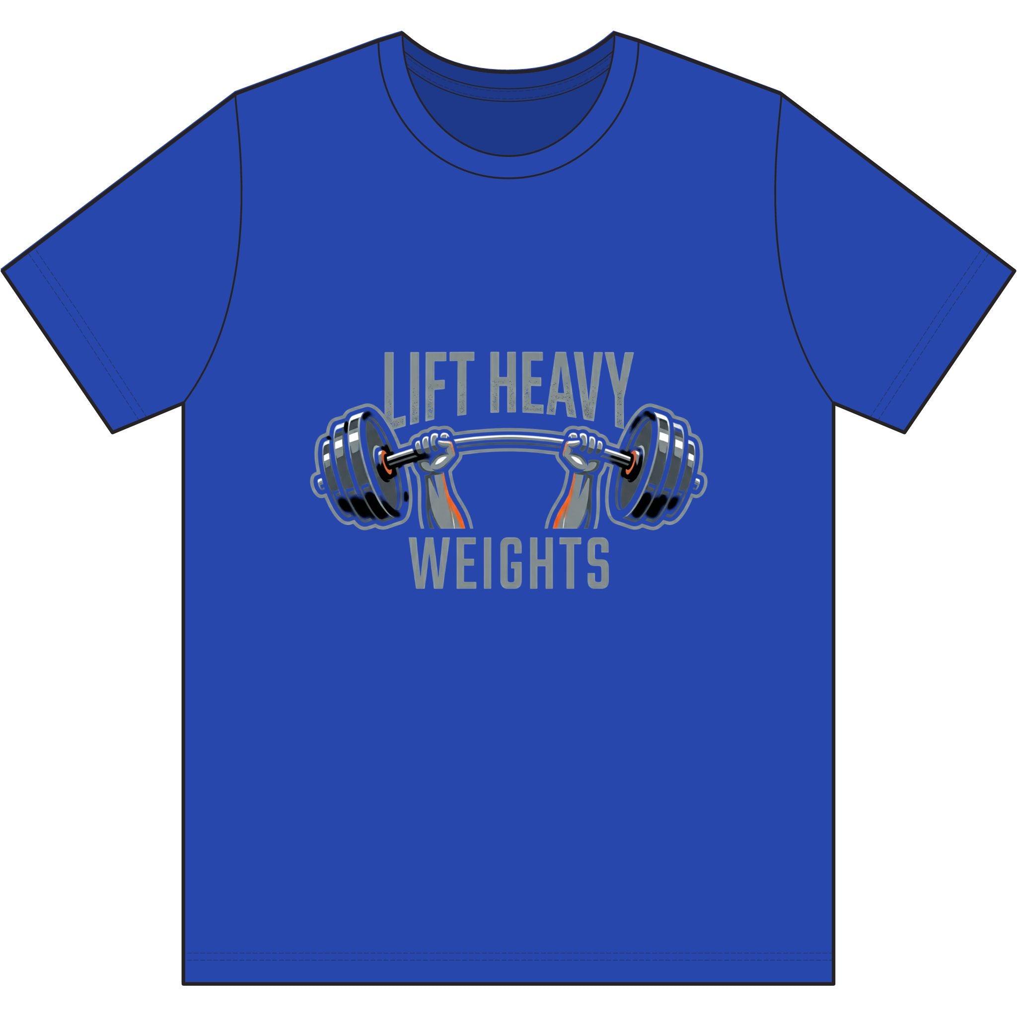 Lift Heavy Weights Dri-Power 100% Polyester T-Shirt