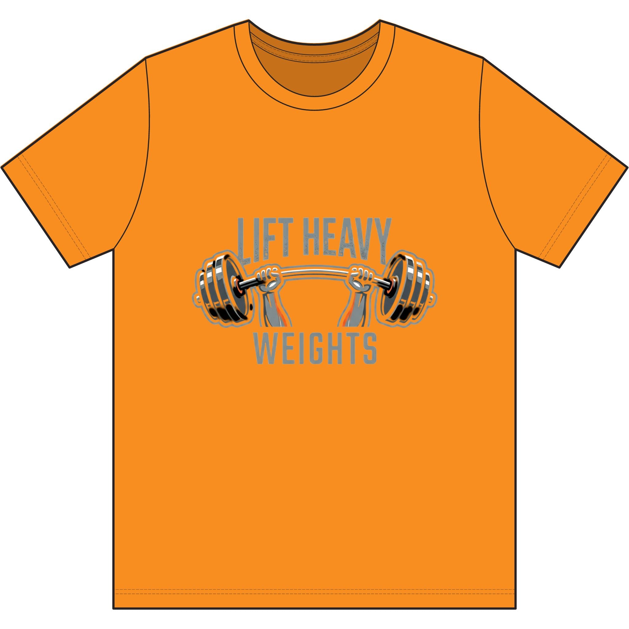 Lift Heavy Weights Dri-Power 100% Polyester T-Shirt