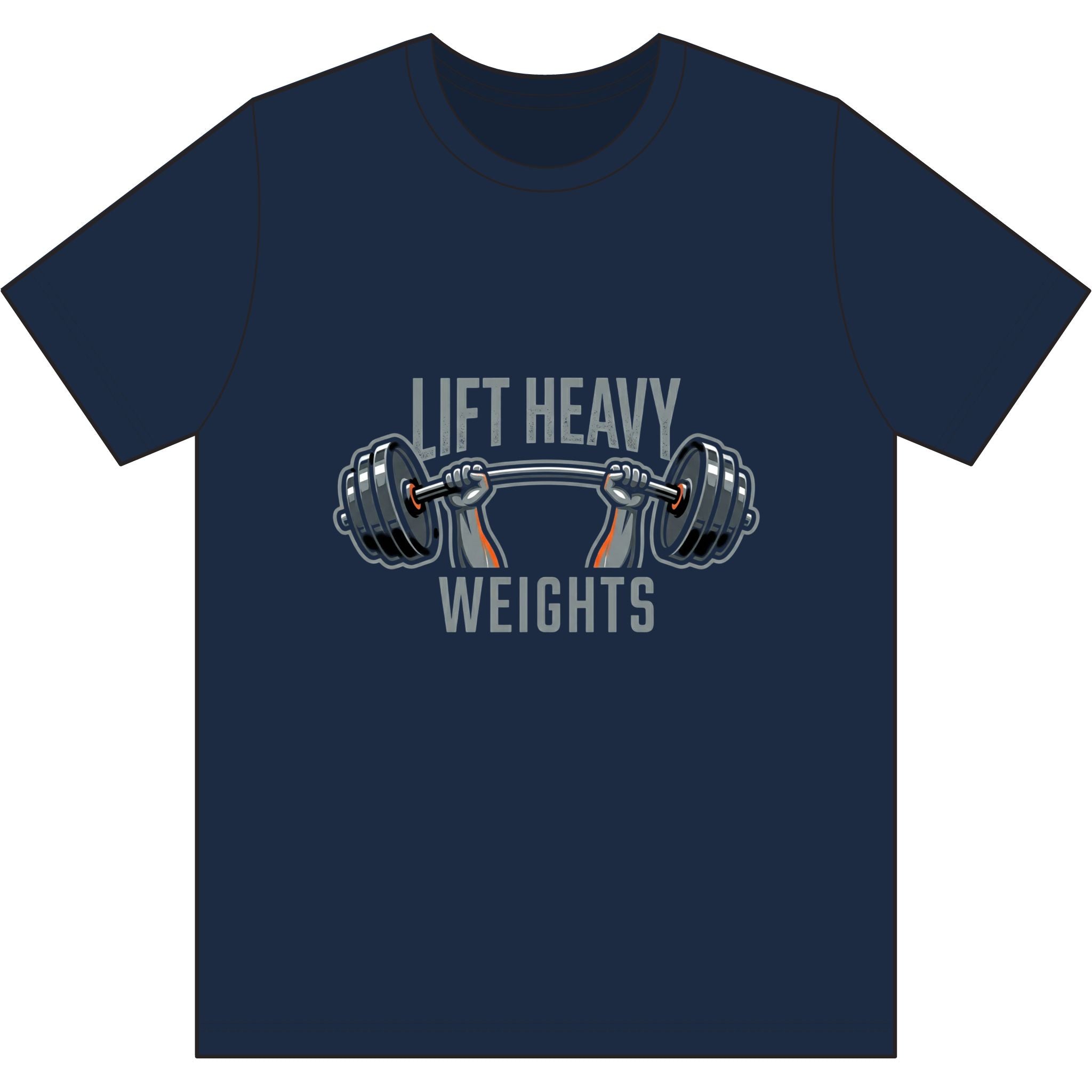Lift Heavy Weights Dri-Power 100% Polyester T-Shirt