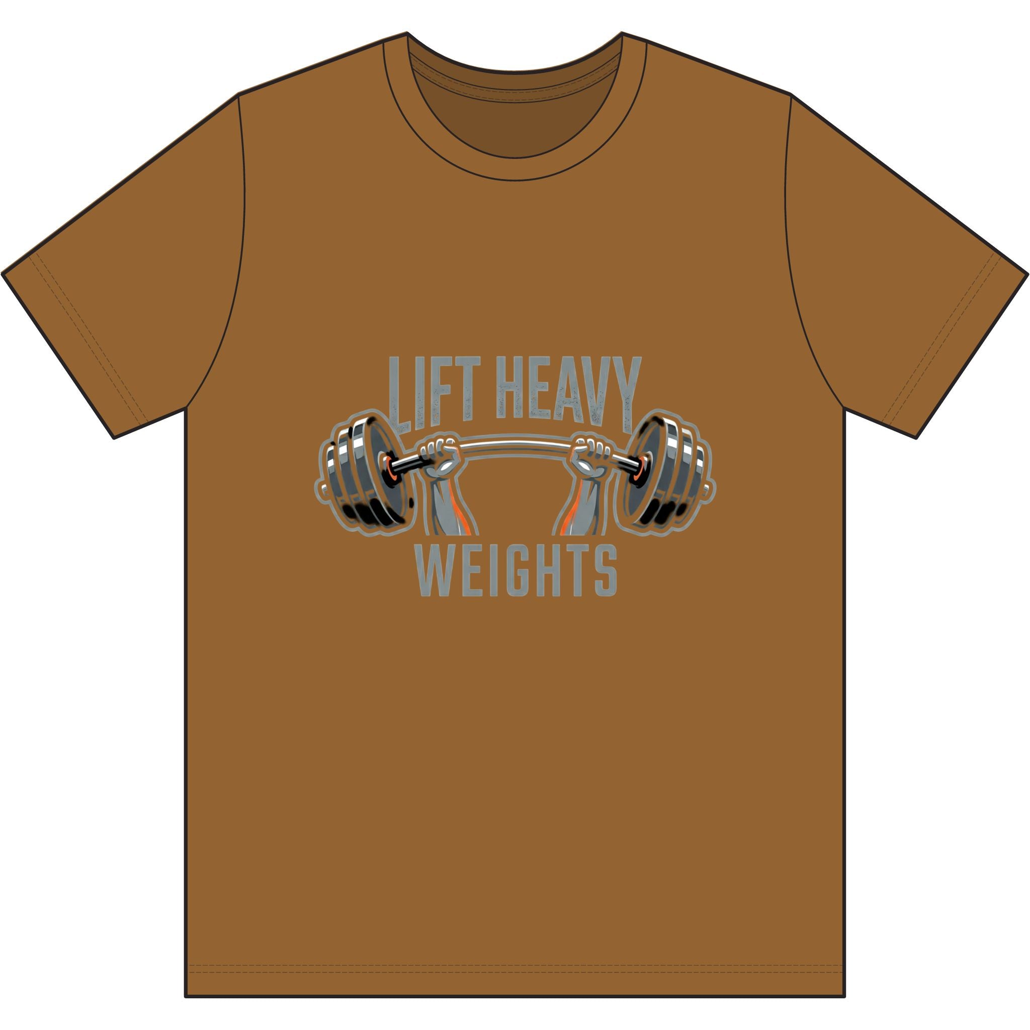 Lift Heavy Weights Dri-Power 100% Polyester T-Shirt