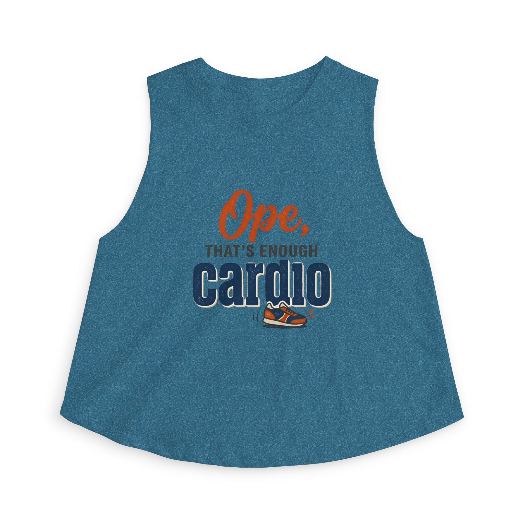 Ope, That's Enough Cardio Women's Crop Top