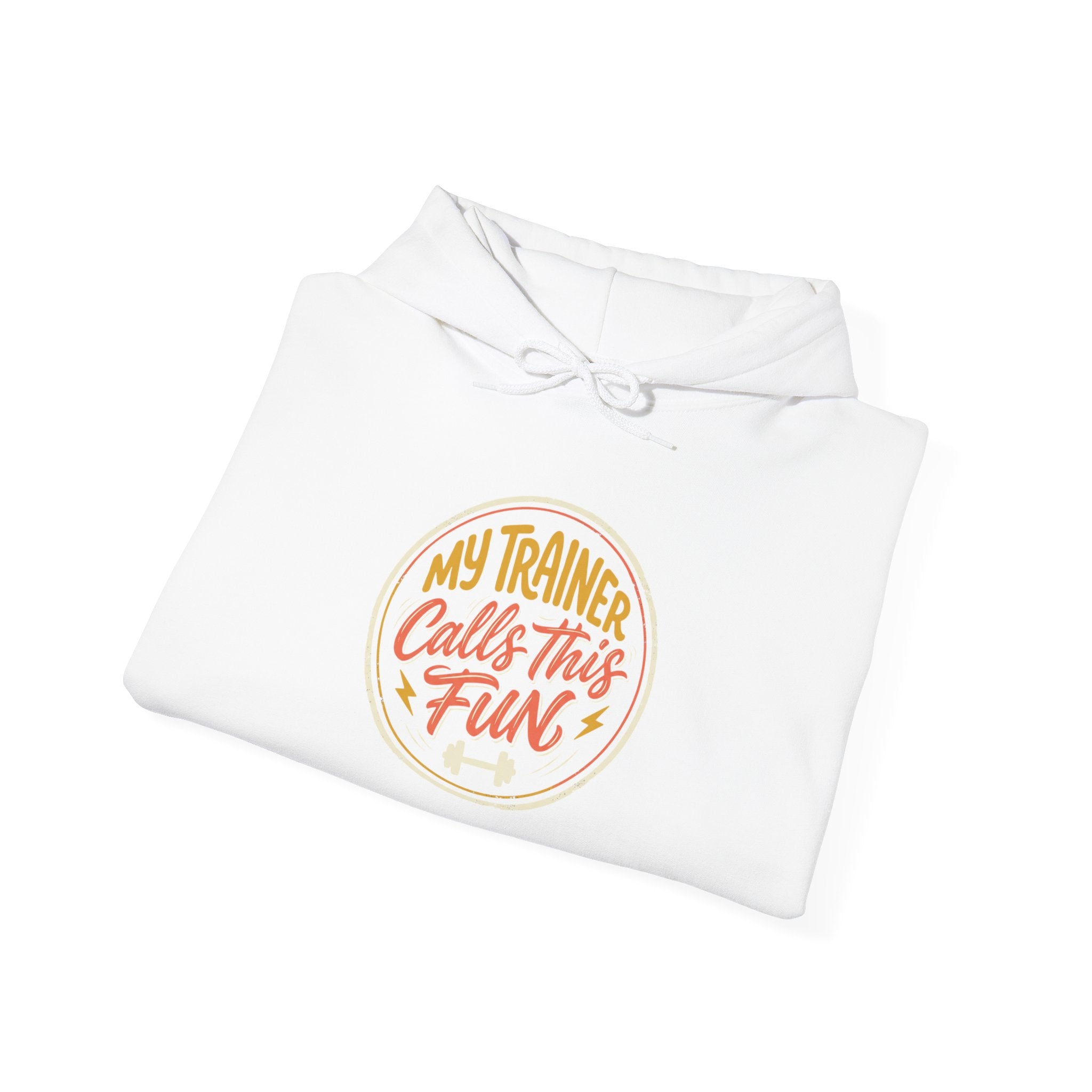 My Trainer Calls This Fun Unisex Heavy Blend™ Hooded Sweatshirt