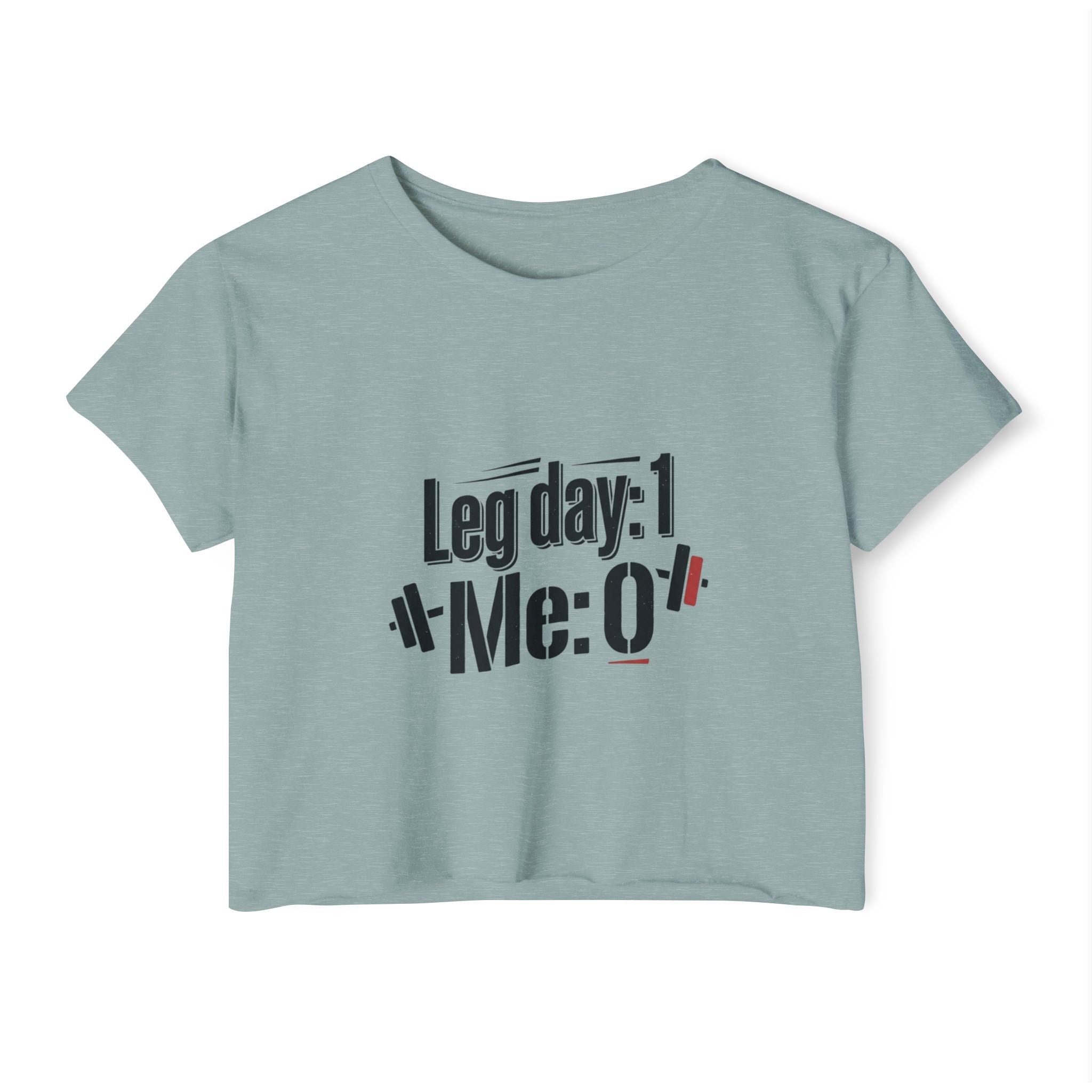 Leg Day Women's Festival Crop Top