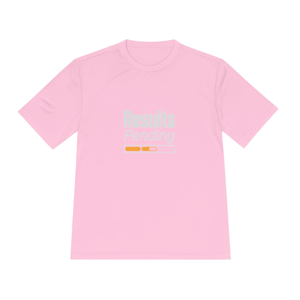 Results Pending Unisex Moisture Wicking Tee
