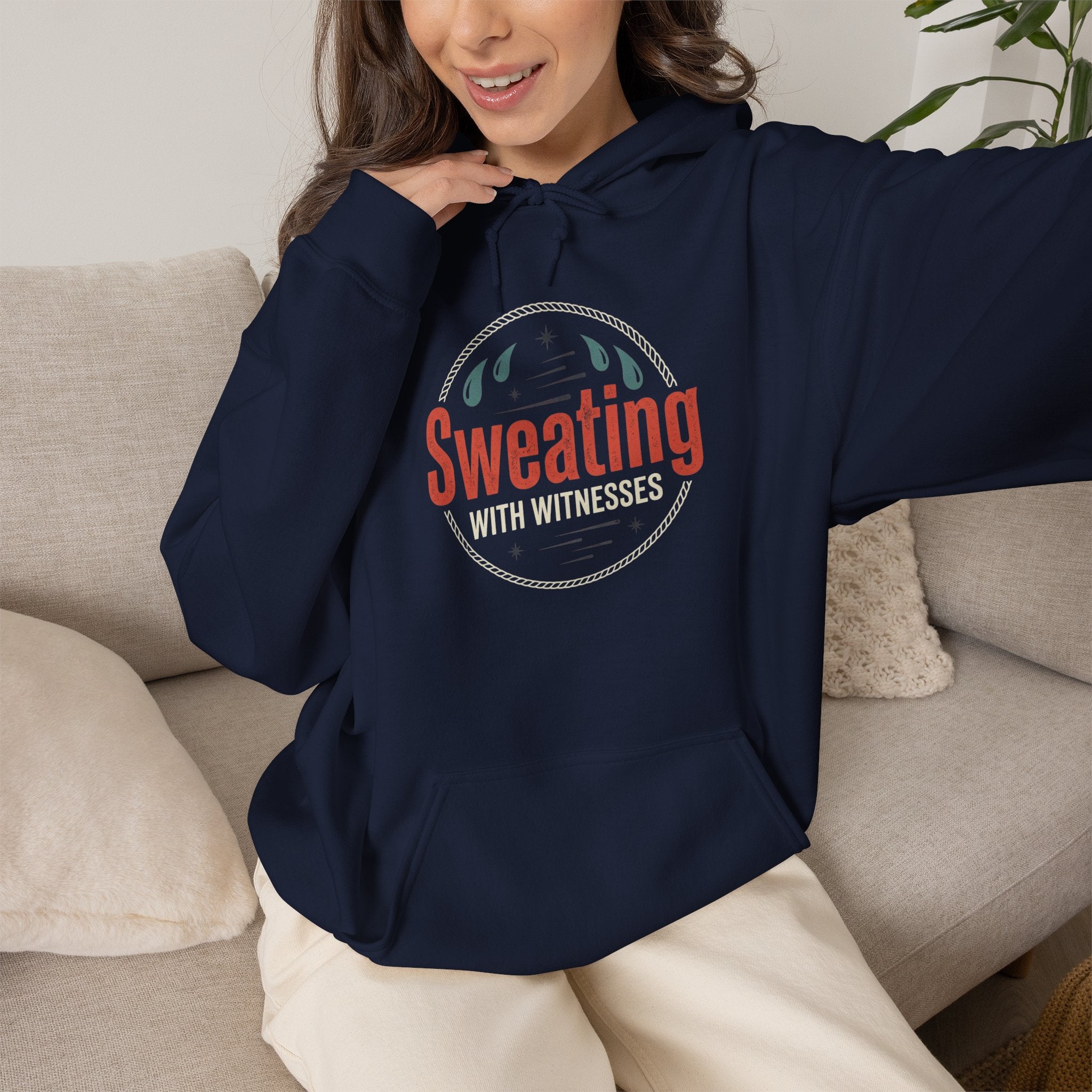 Sweating with Witnesses Unisex Heavy Blend™ Hooded Sweatshirt