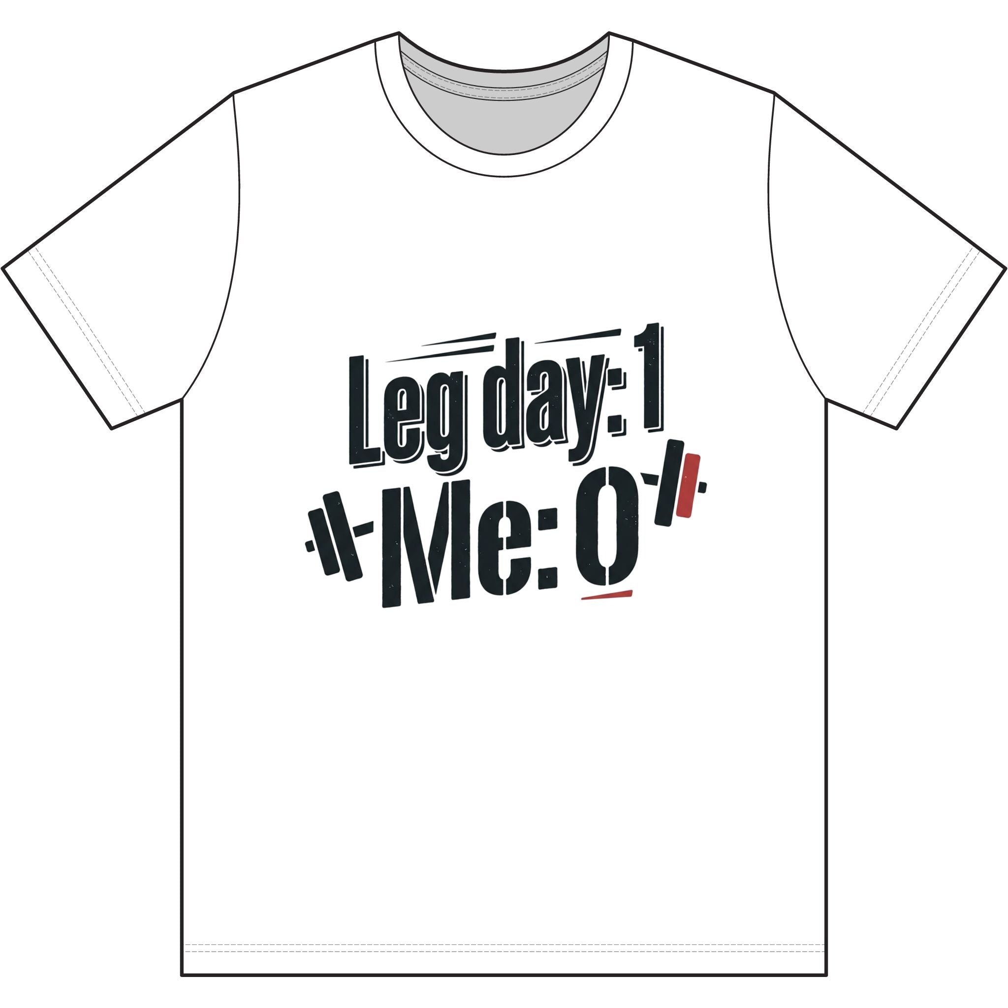 Leg Day Dri-Power 100% Polyester T-Shirt
