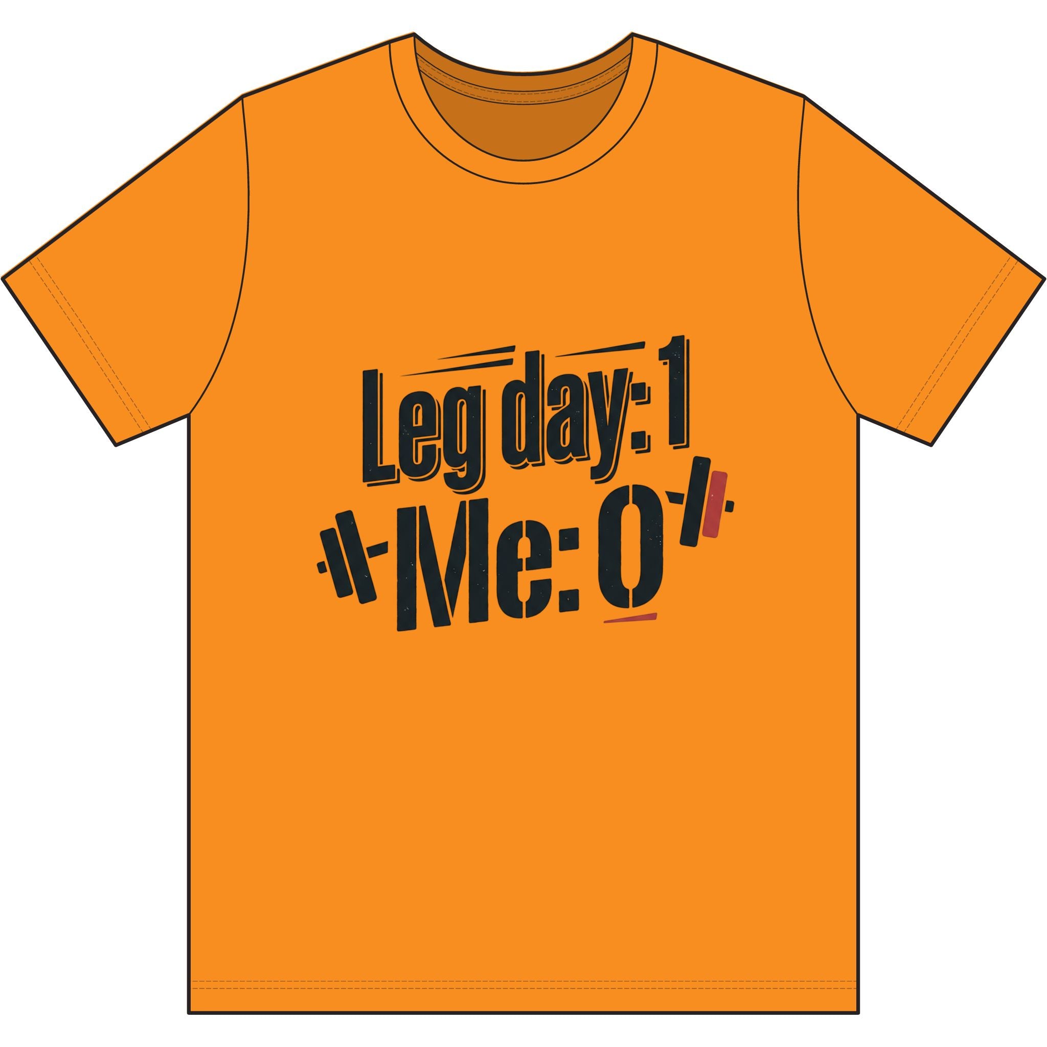 Leg Day Dri-Power 100% Polyester T-Shirt