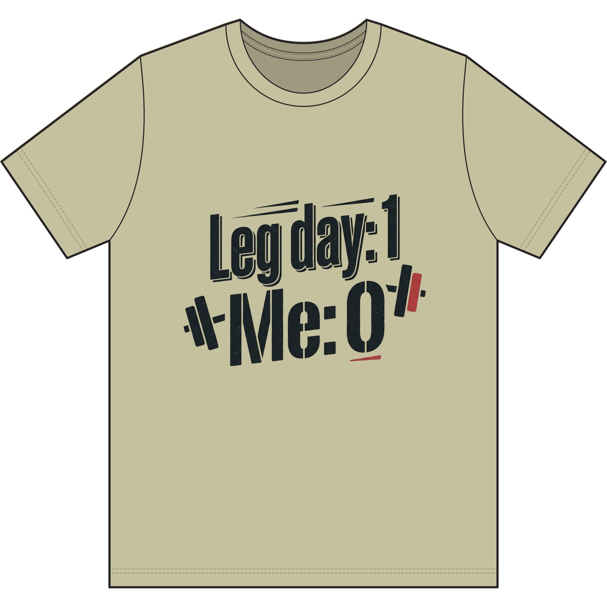 Leg Day Dri-Power 100% Polyester T-Shirt