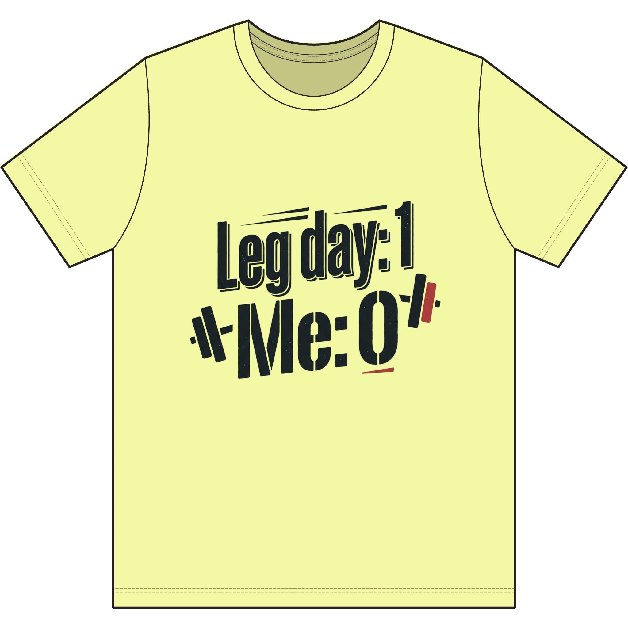 Leg Day Dri-Power 100% Polyester T-Shirt