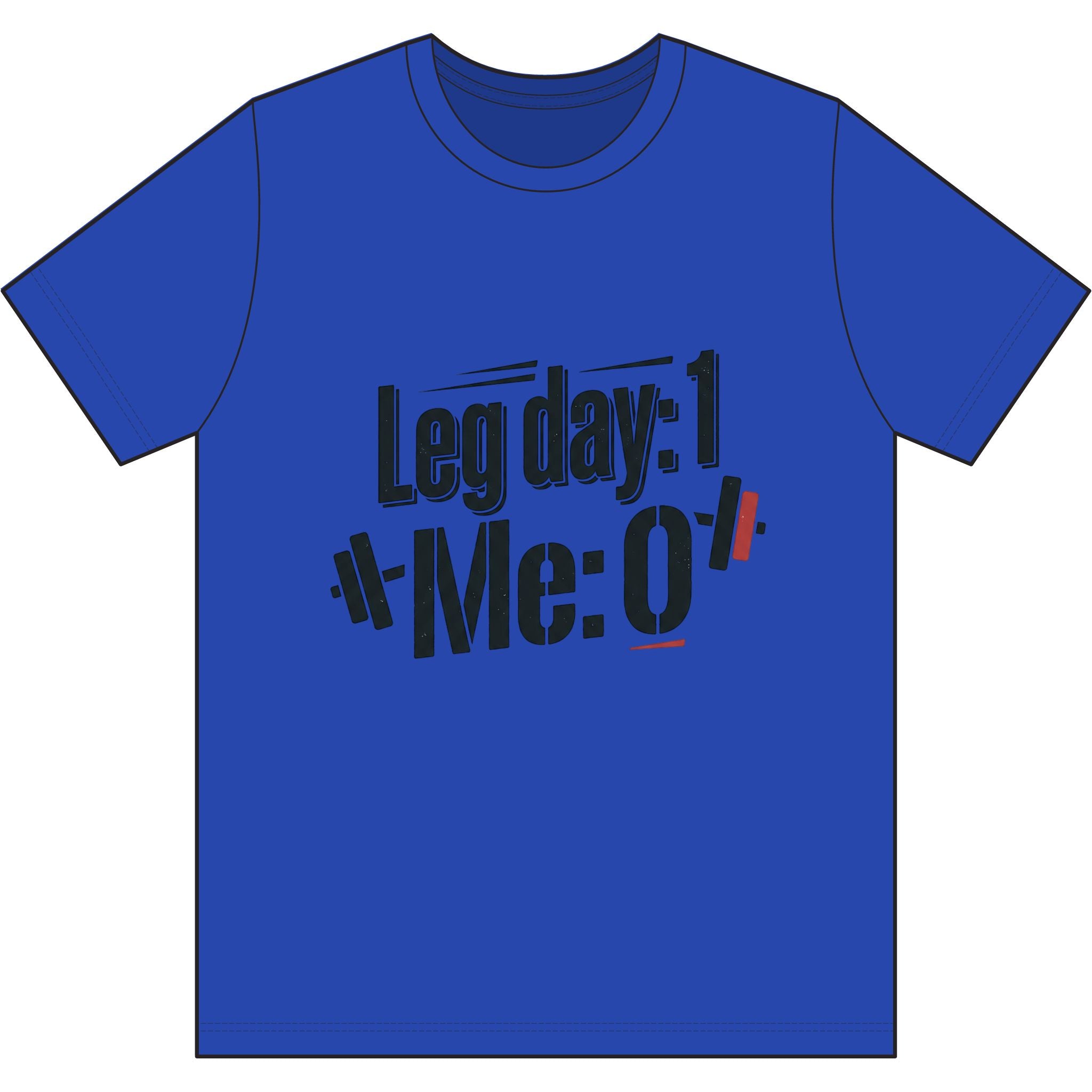 Leg Day Dri-Power 100% Polyester T-Shirt