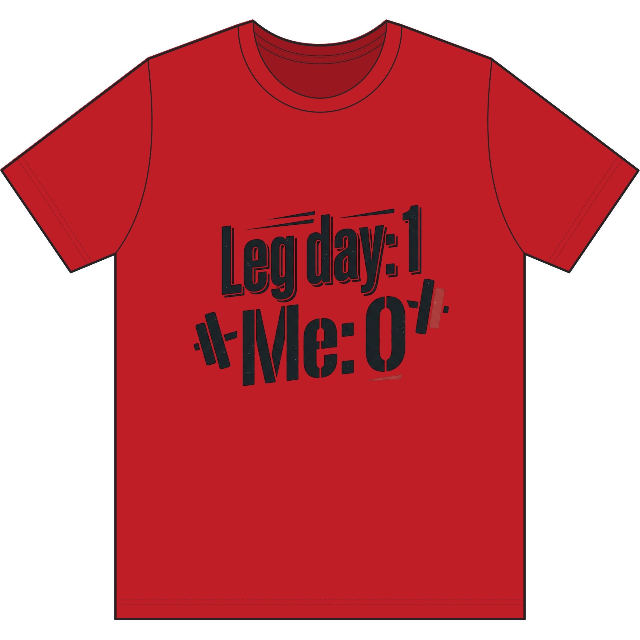 Leg Day Dri-Power 100% Polyester T-Shirt