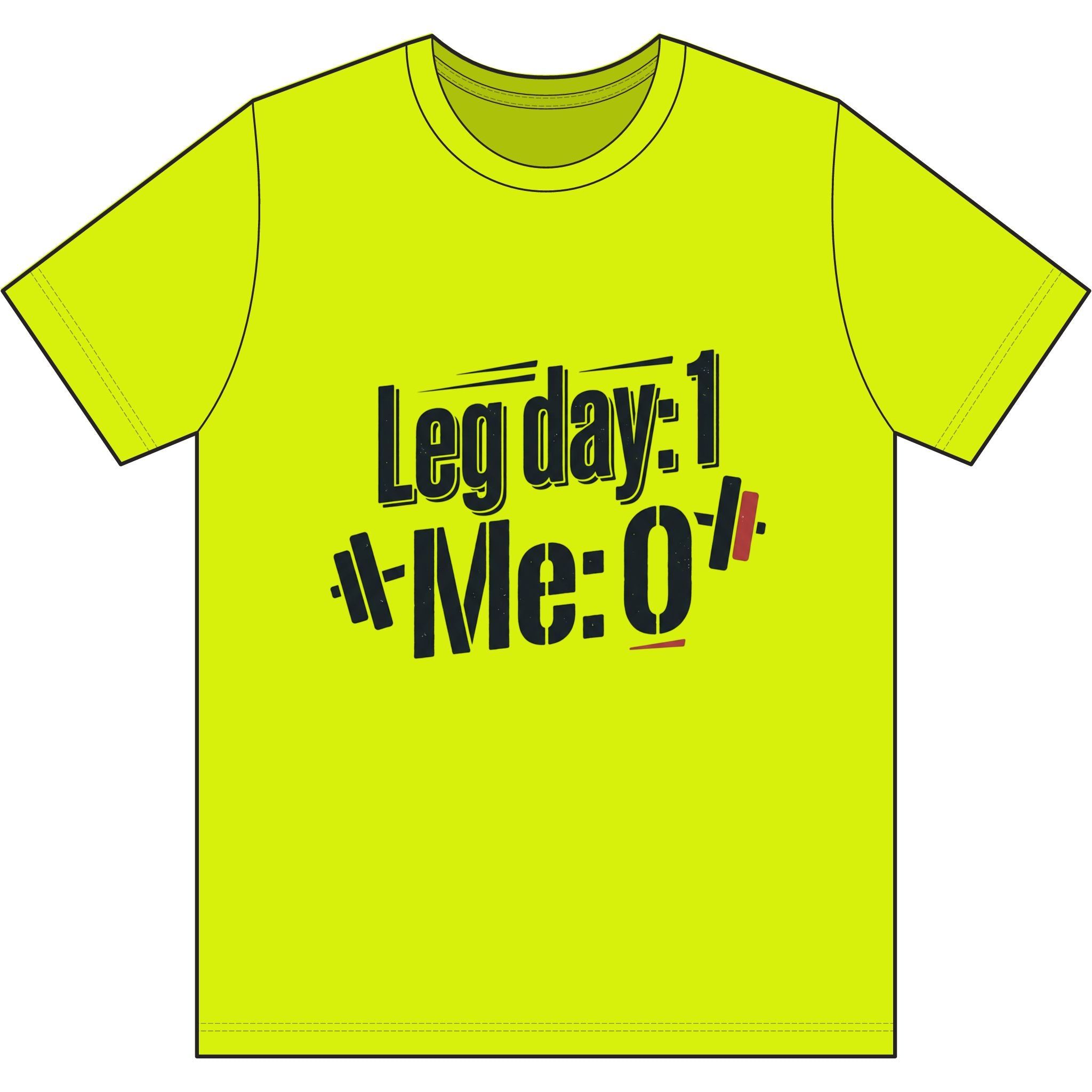 Leg Day Dri-Power 100% Polyester T-Shirt