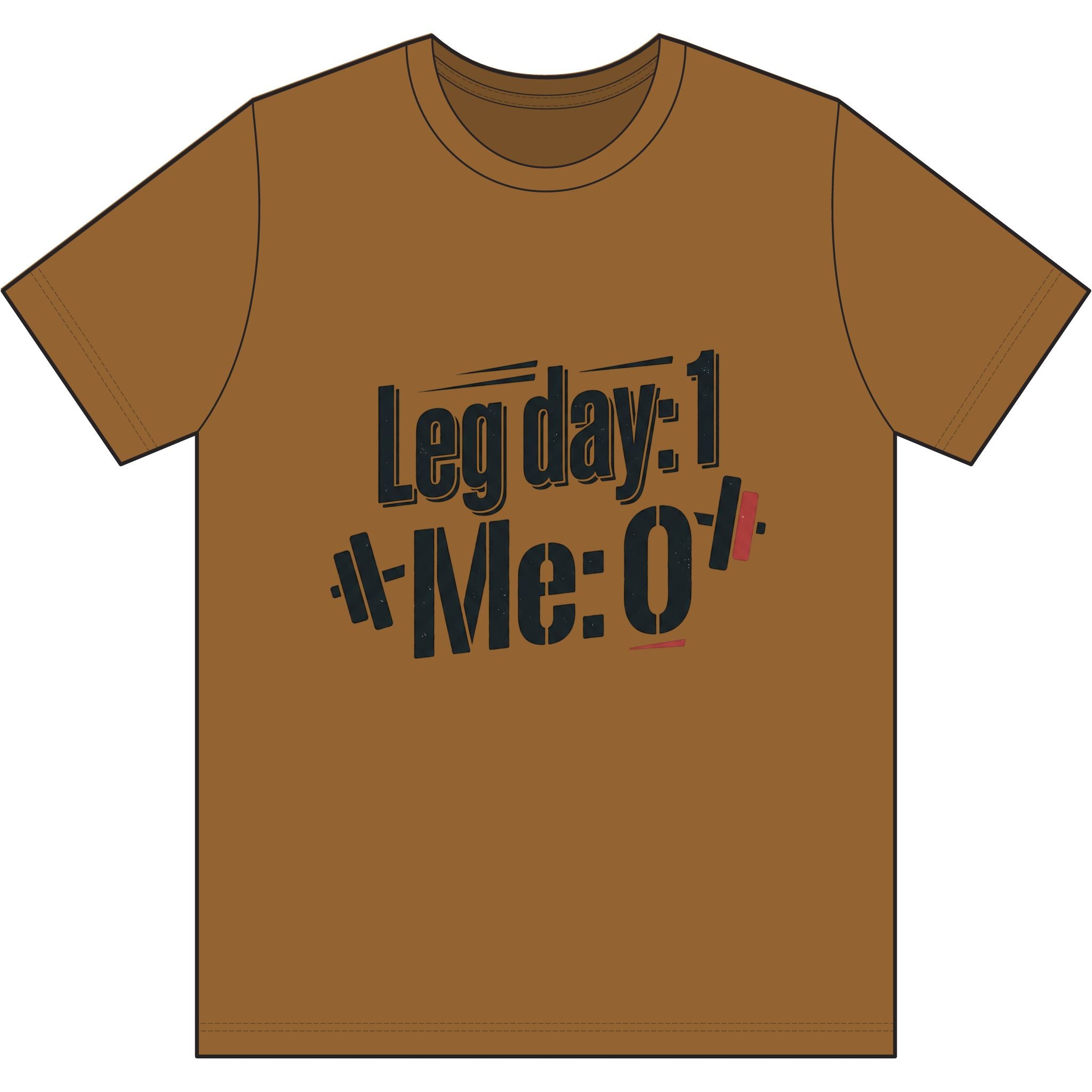 Leg Day Dri-Power 100% Polyester T-Shirt