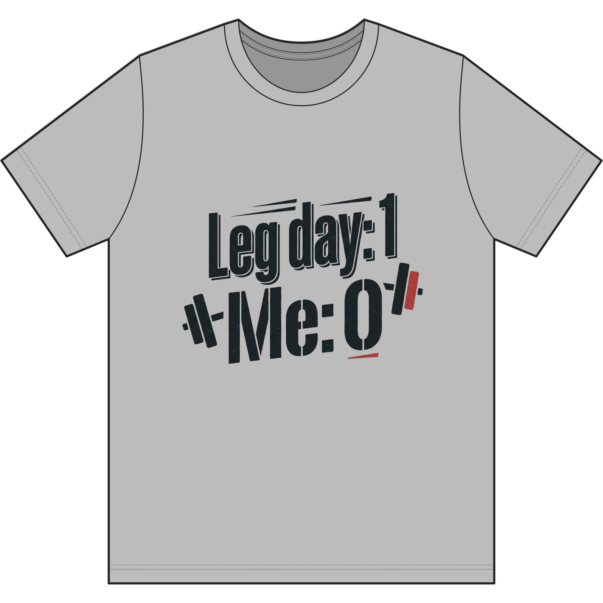Leg Day Dri-Power 100% Polyester T-Shirt