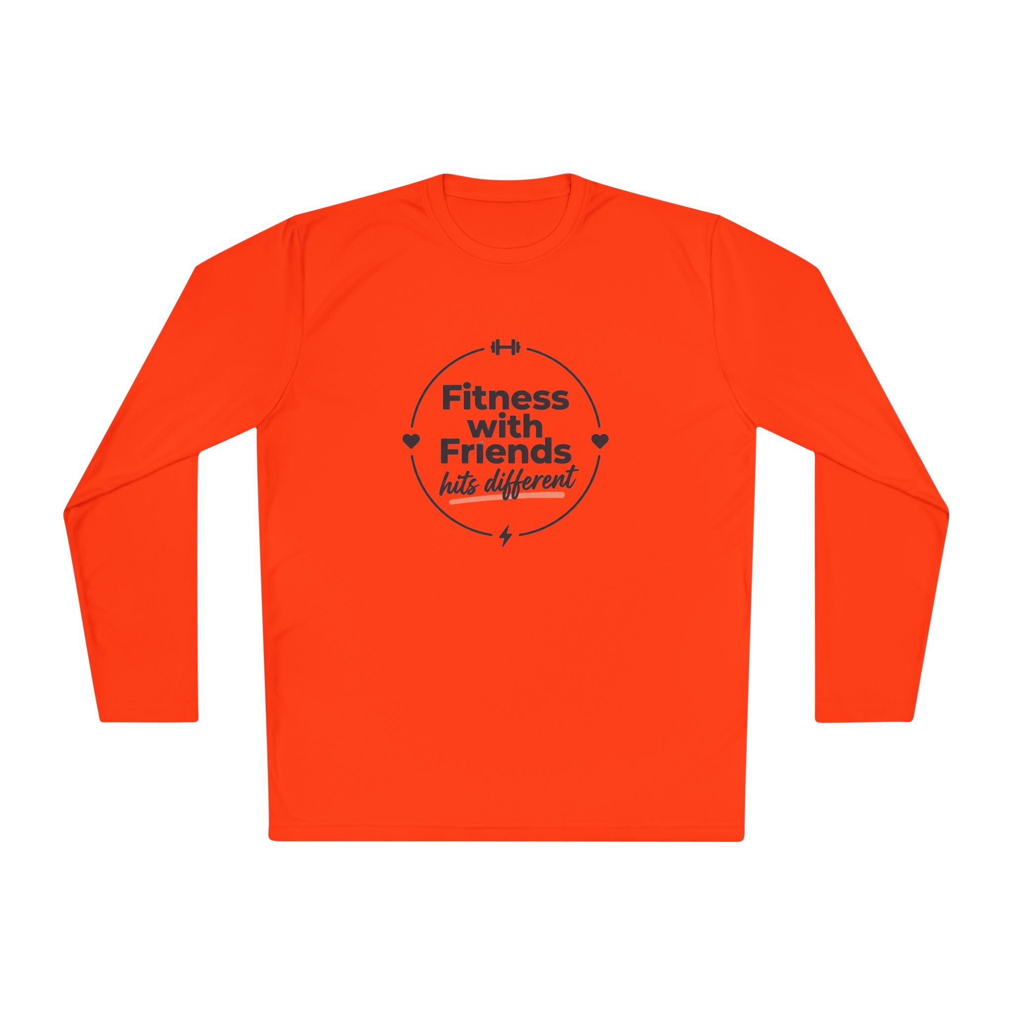 Fitness with Friends Unisex Lightweight Long Sleeve Tee