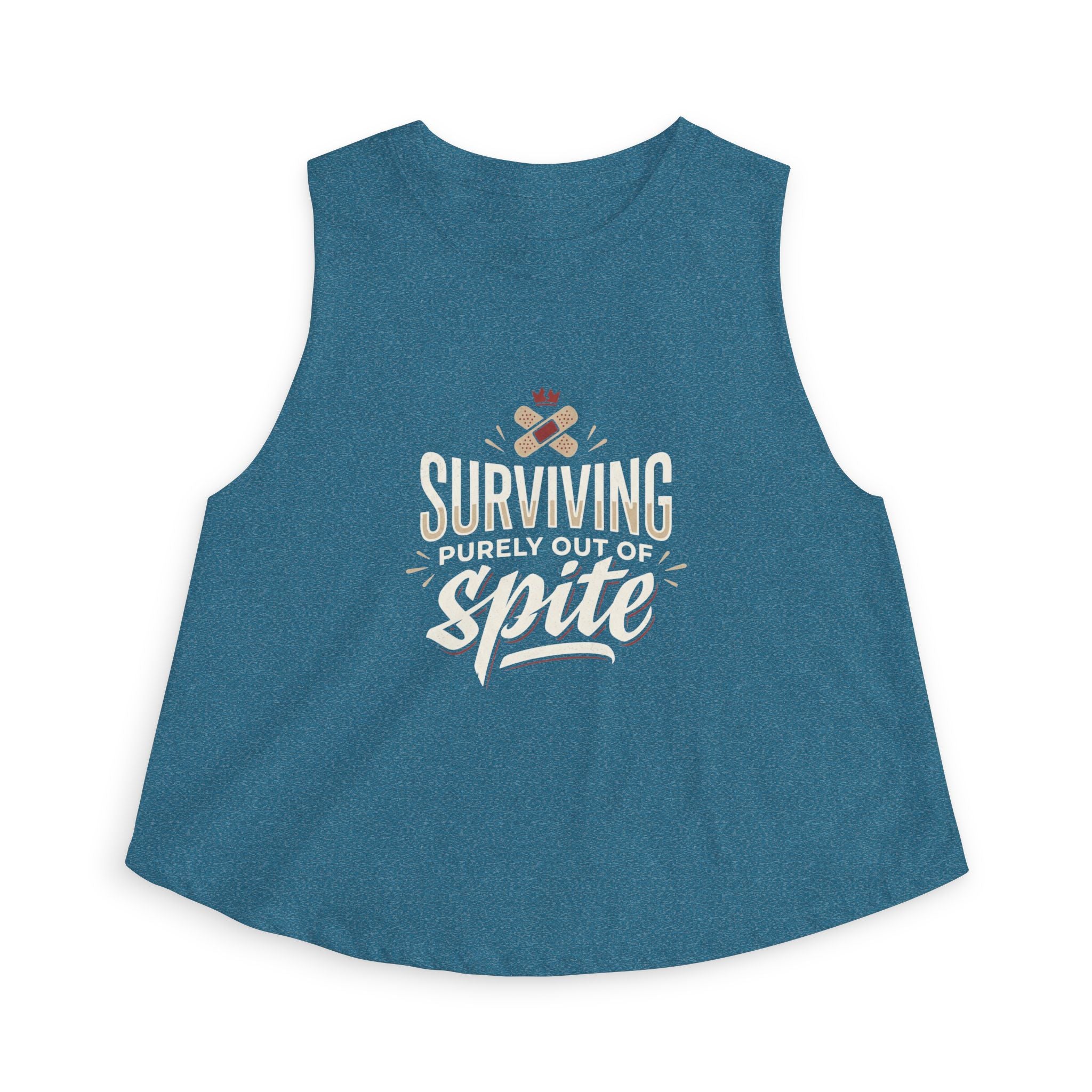 Surviving Purely Out of Spite Women's Crop Top