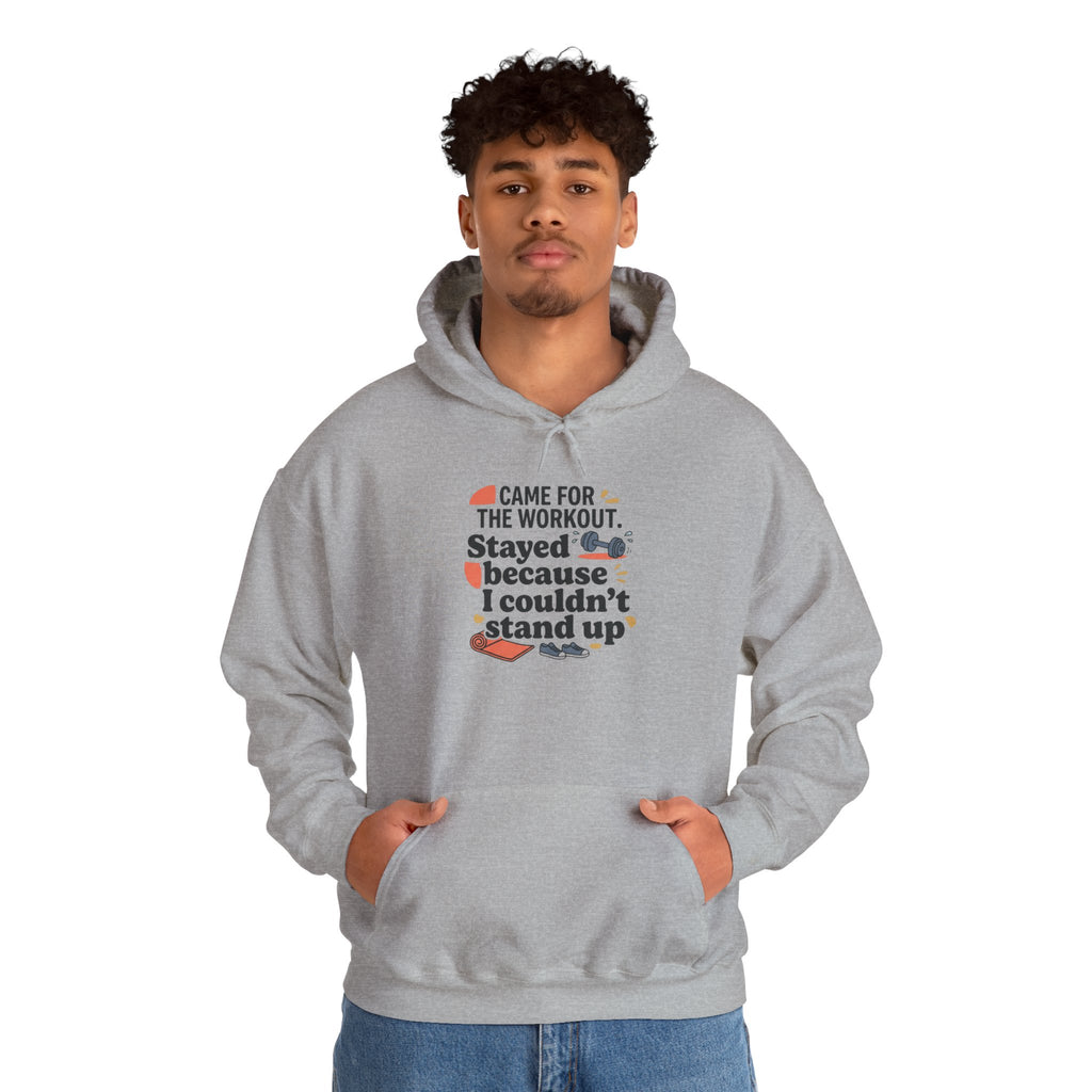 Came for the Workout Unisex Heavy Blend™ Hooded Sweatshirt