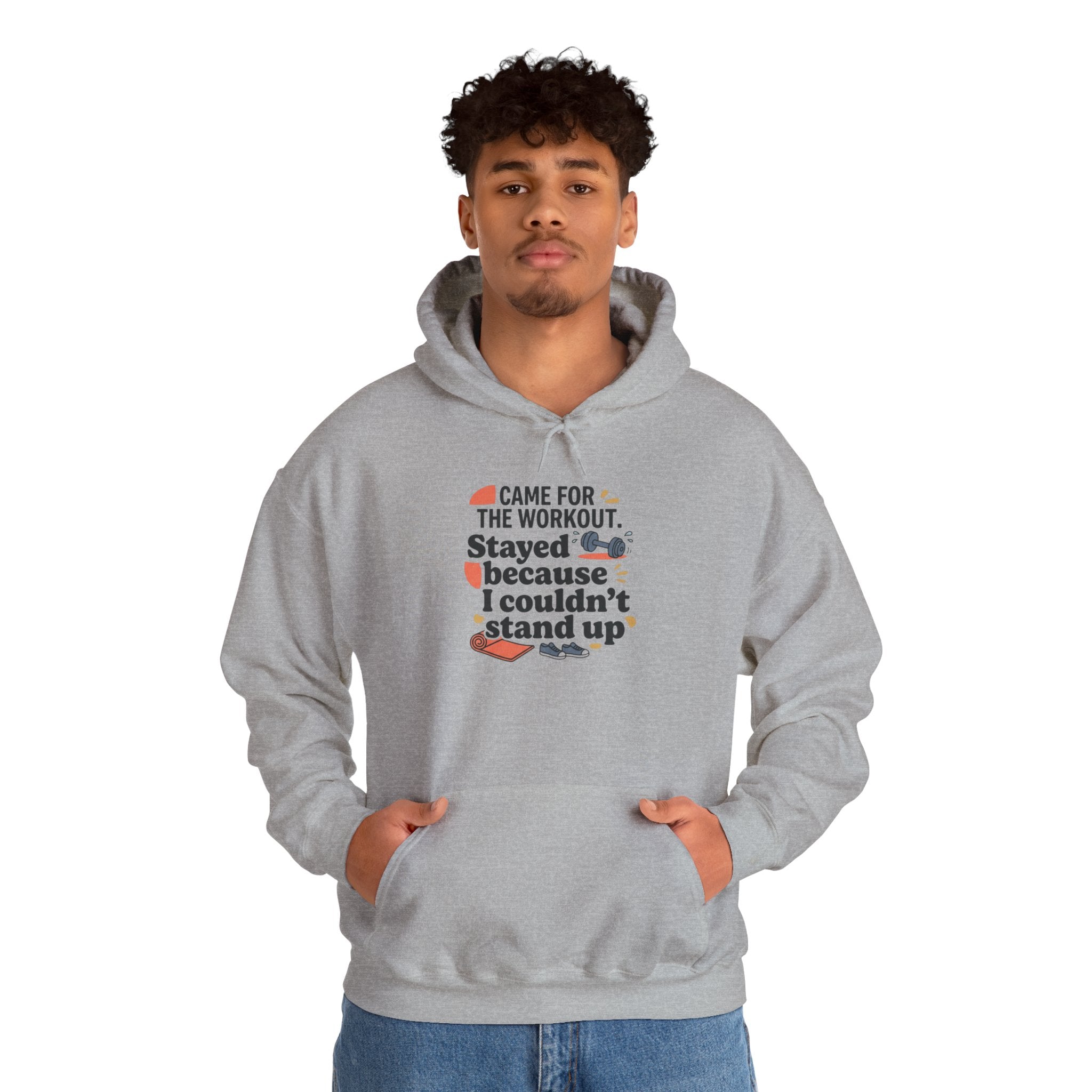Came for the Workout Unisex Heavy Blend™ Hooded Sweatshirt
