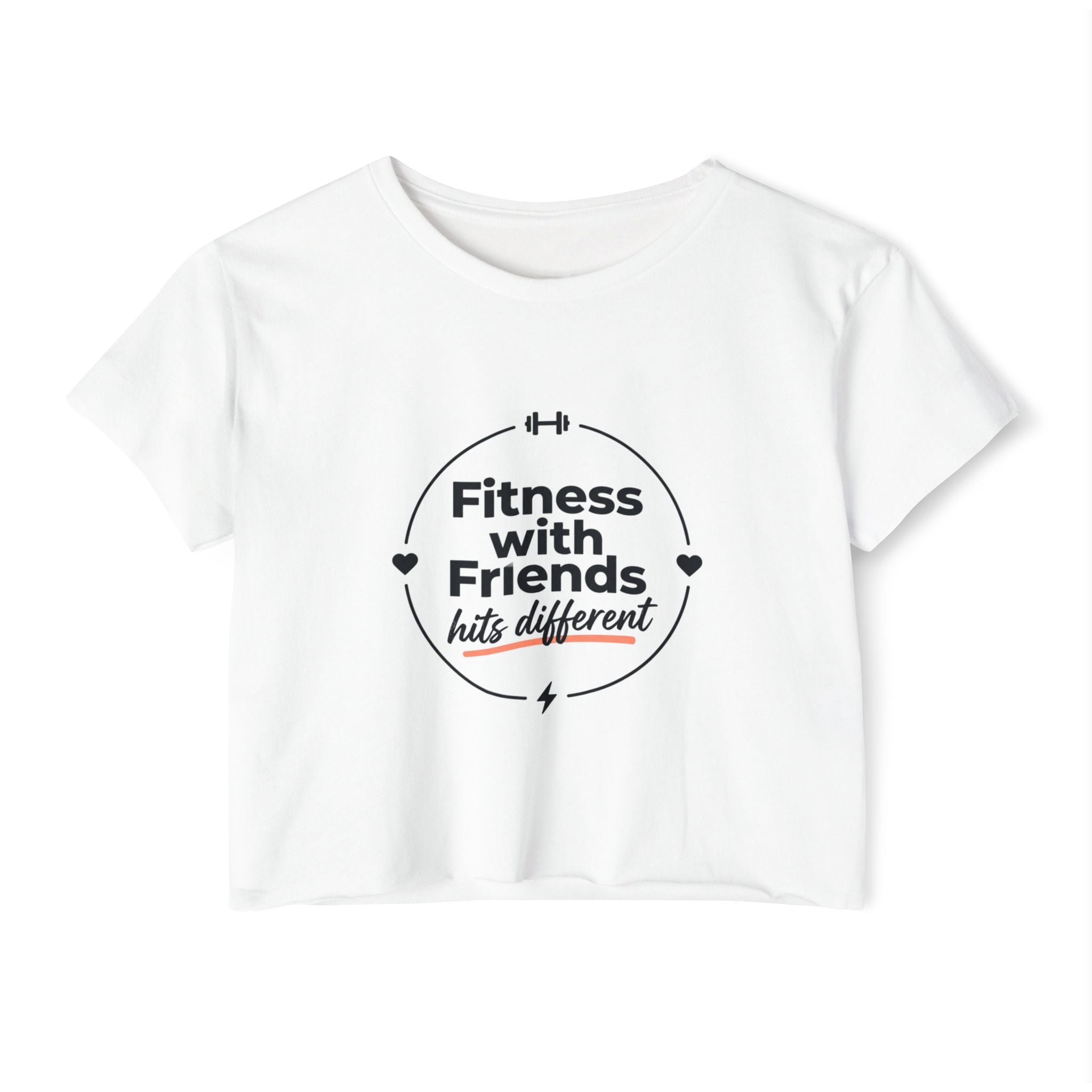 Fitness with Friends Women's Festival Crop Top