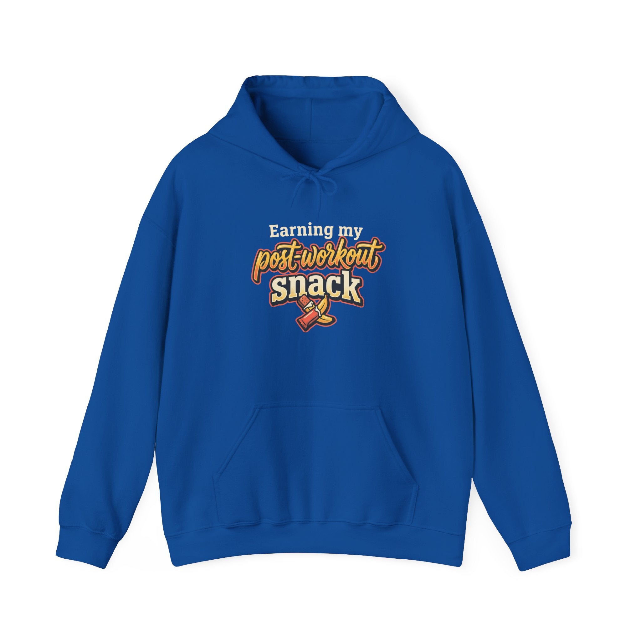 Earning My Post-Workout Snack Unisex Heavy Blend™ Hooded Sweatshirt
