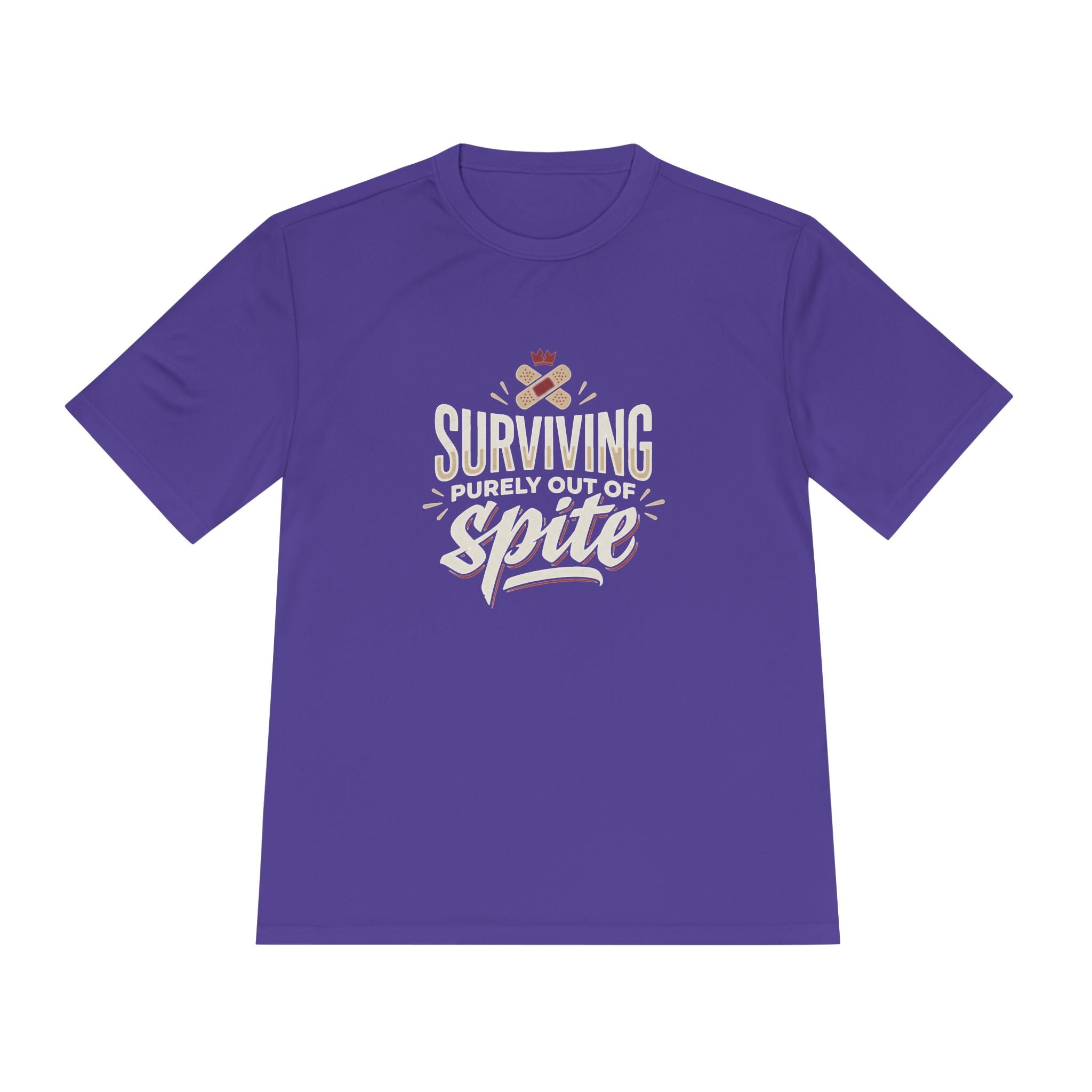 Surviving Purely Out of Spite Unisex Moisture Wicking Tee