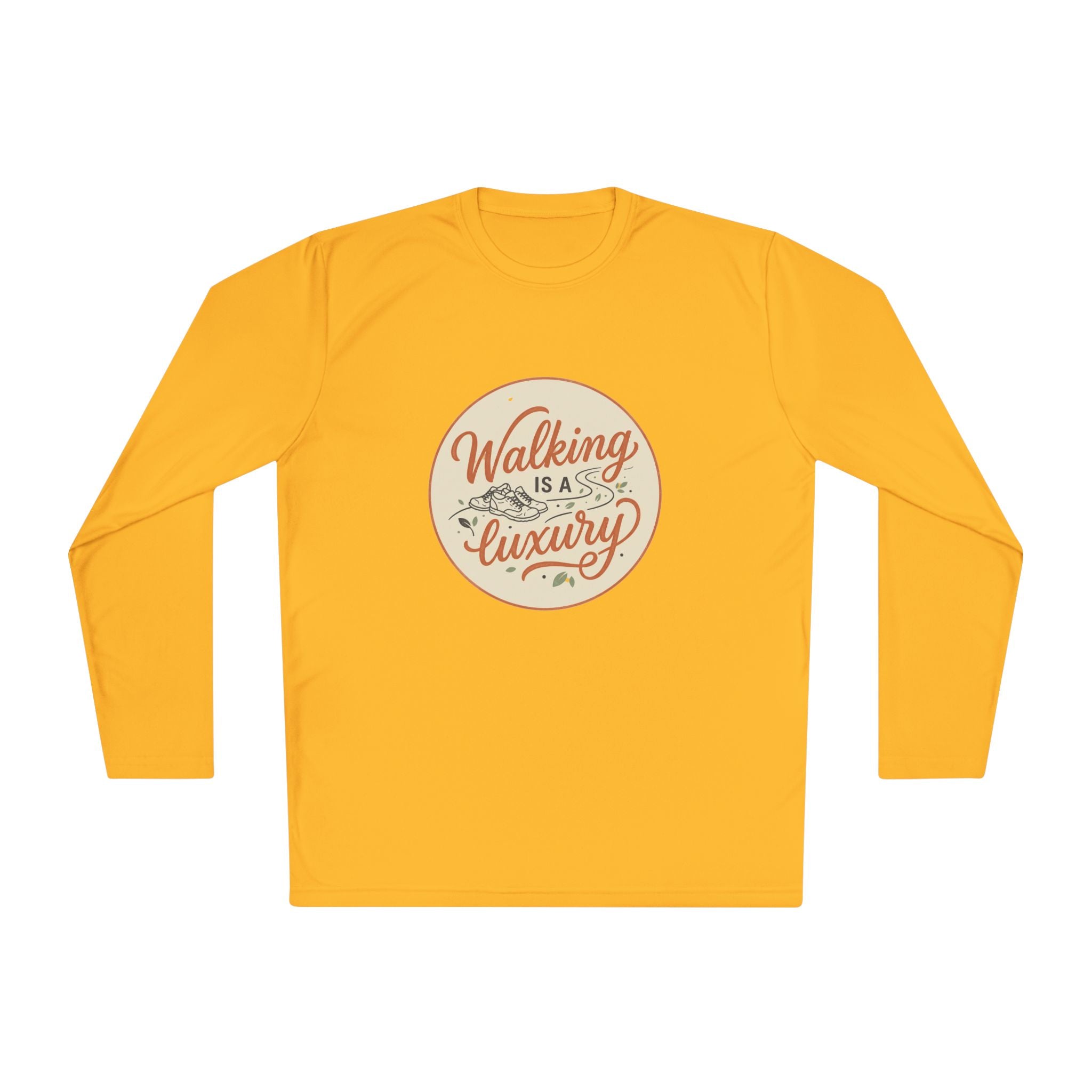 Walking is a Luxury Unisex Lightweight Long Sleeve Tee