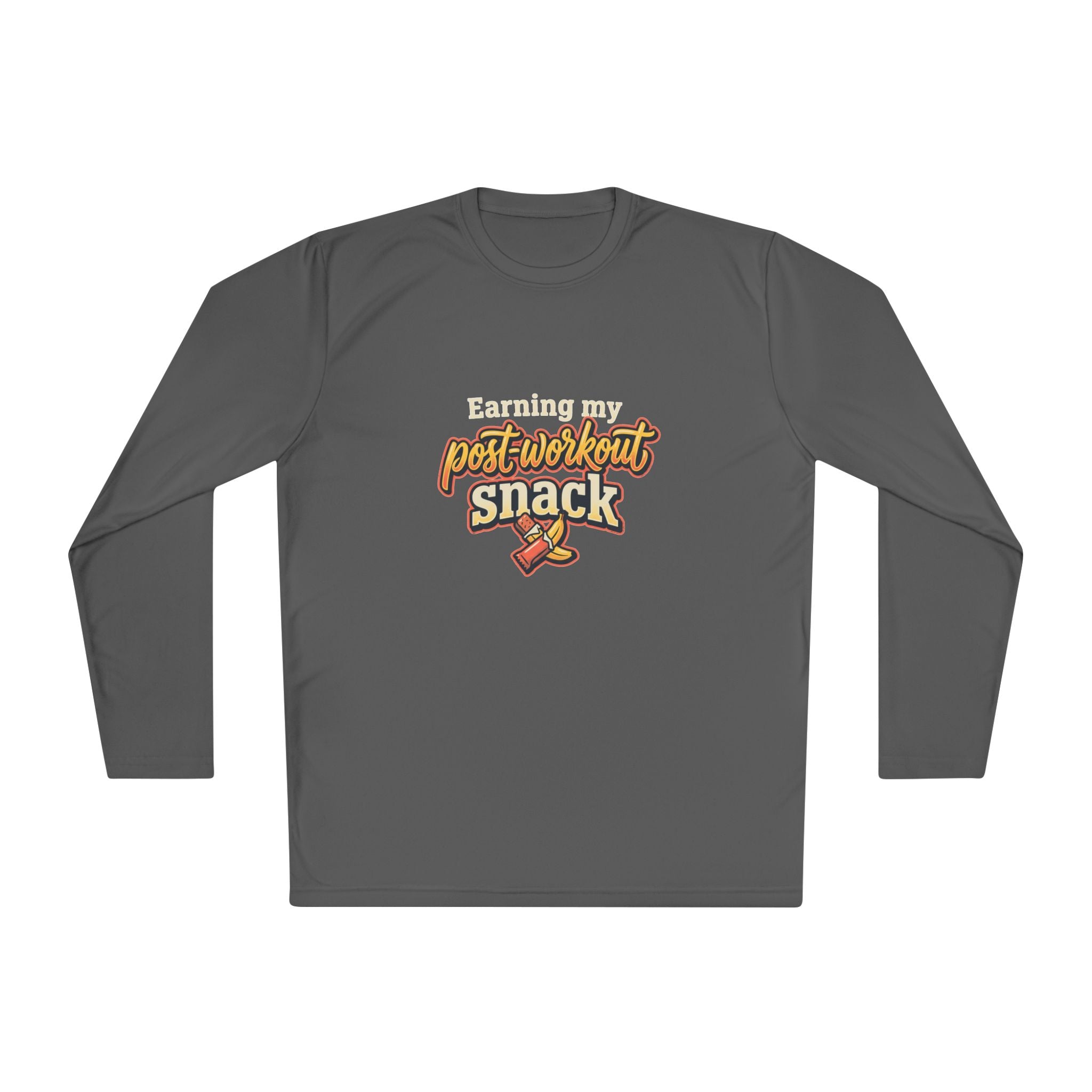 Earning My Post-Workout Snack Unisex Lightweight Long Sleeve Tee