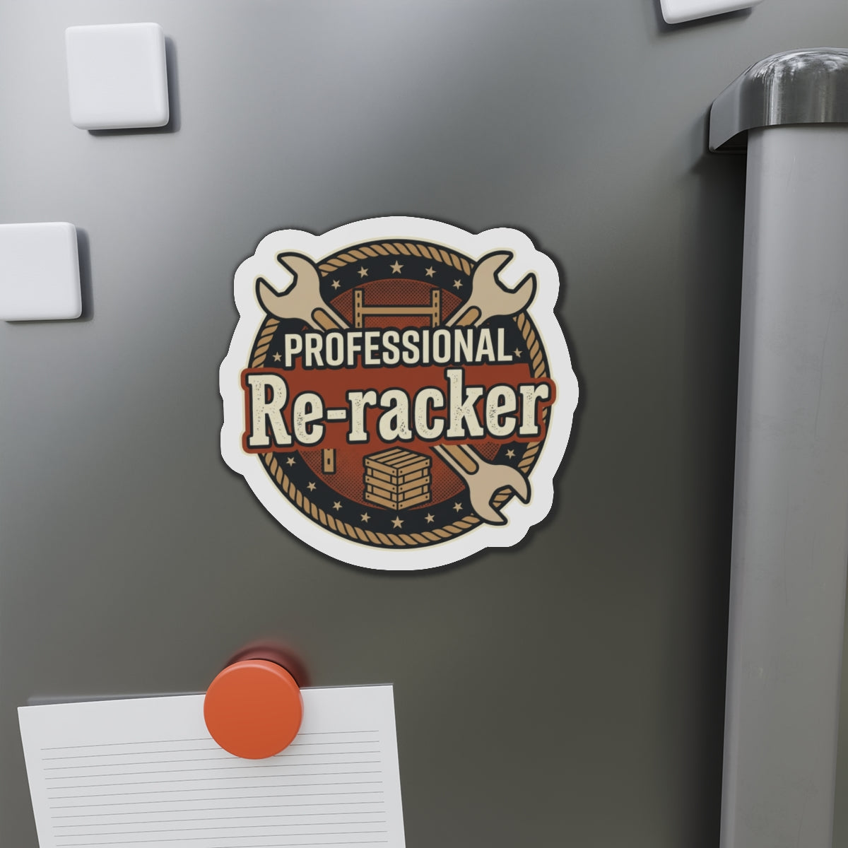 Professional Re-Racker Die-Cut Magnets
