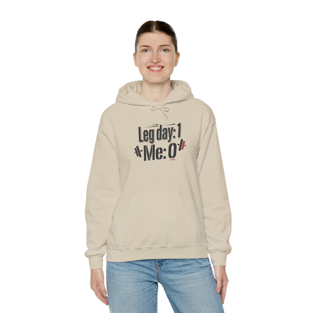 Leg Day Unisex Heavy Blend™ Hooded Sweatshirt