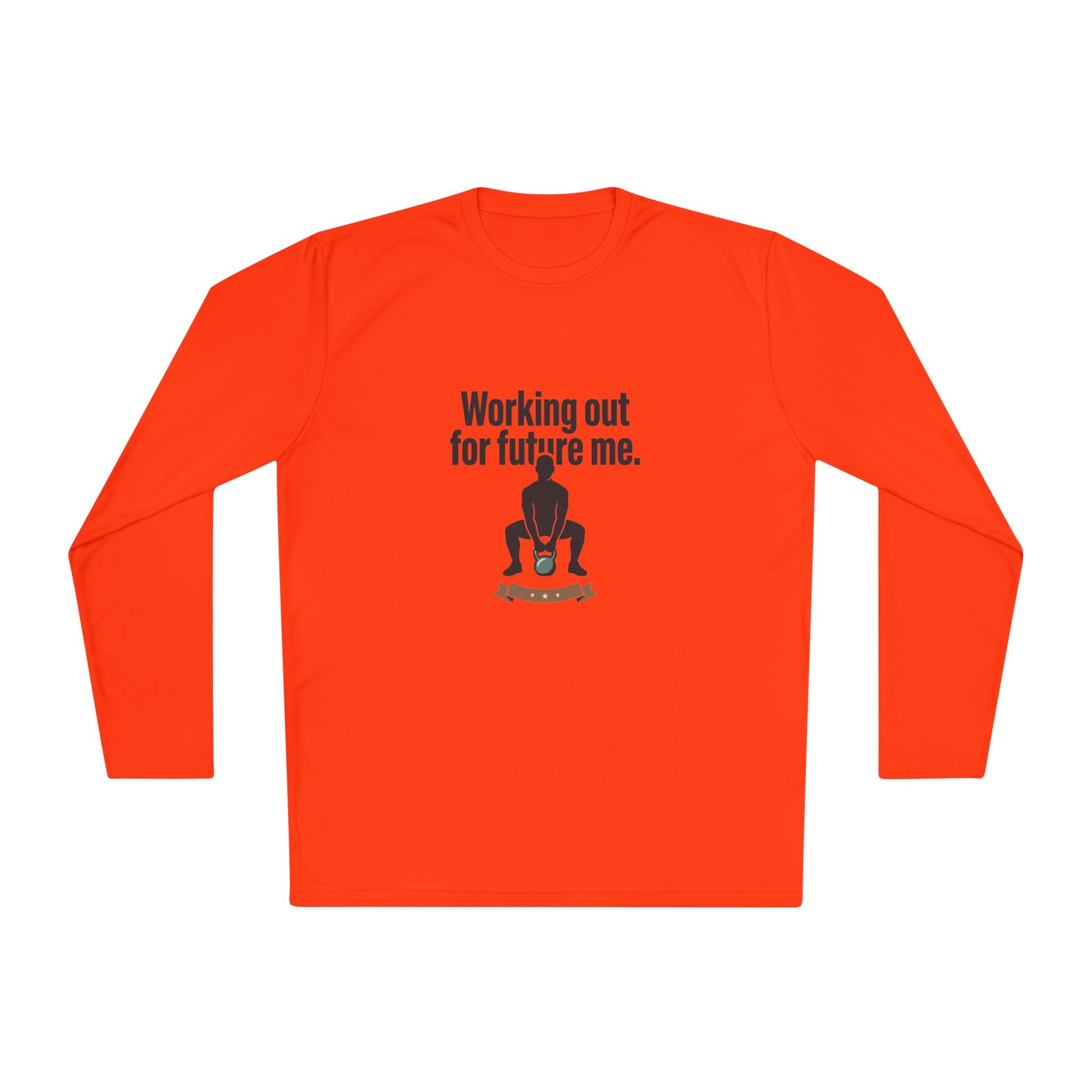 Working Out For Future Me Unisex Lightweight Long Sleeve Tee