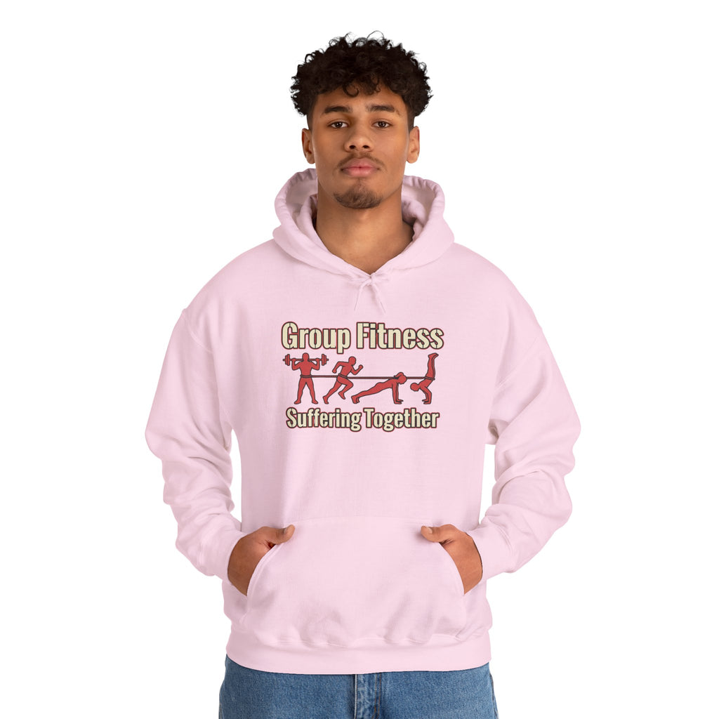 Group Fitness Suffering Together Unisex Heavy Blend™ Hooded Sweatshirt