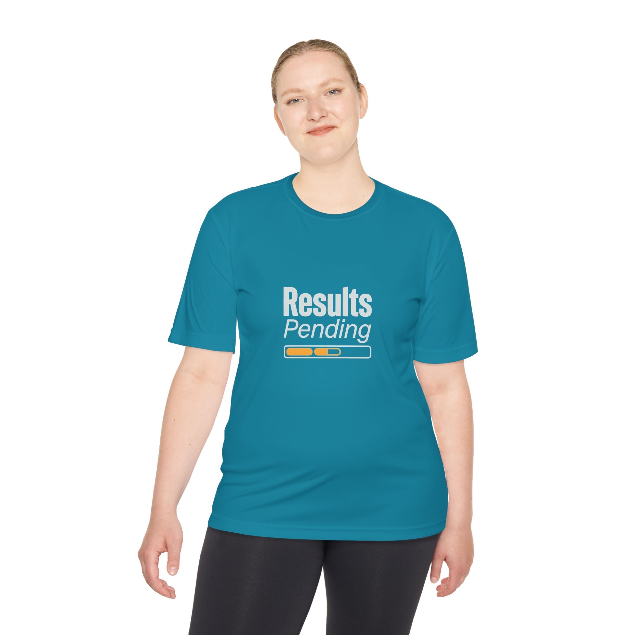 Results Pending Unisex Moisture Wicking Tee