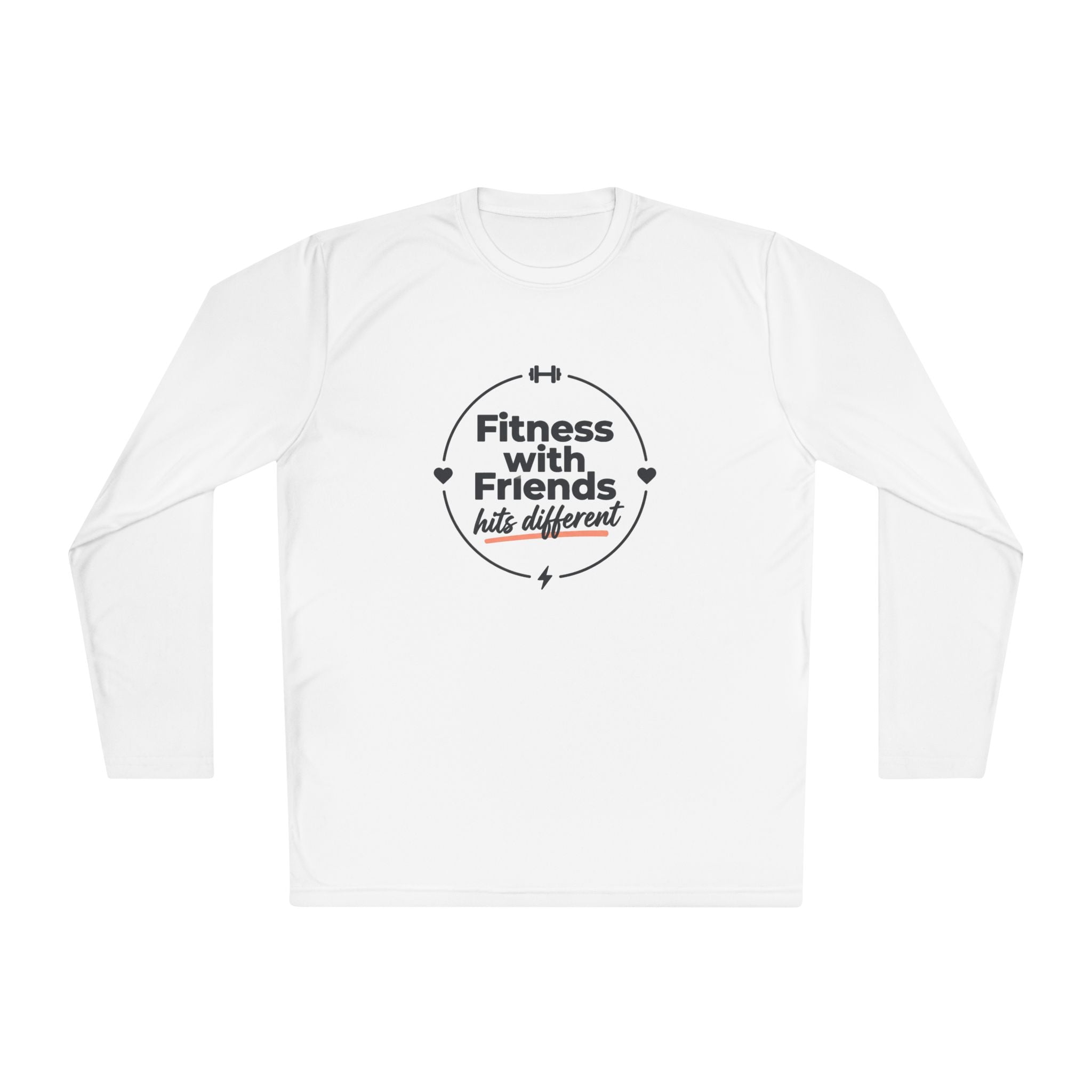 Fitness with Friends Unisex Lightweight Long Sleeve Tee